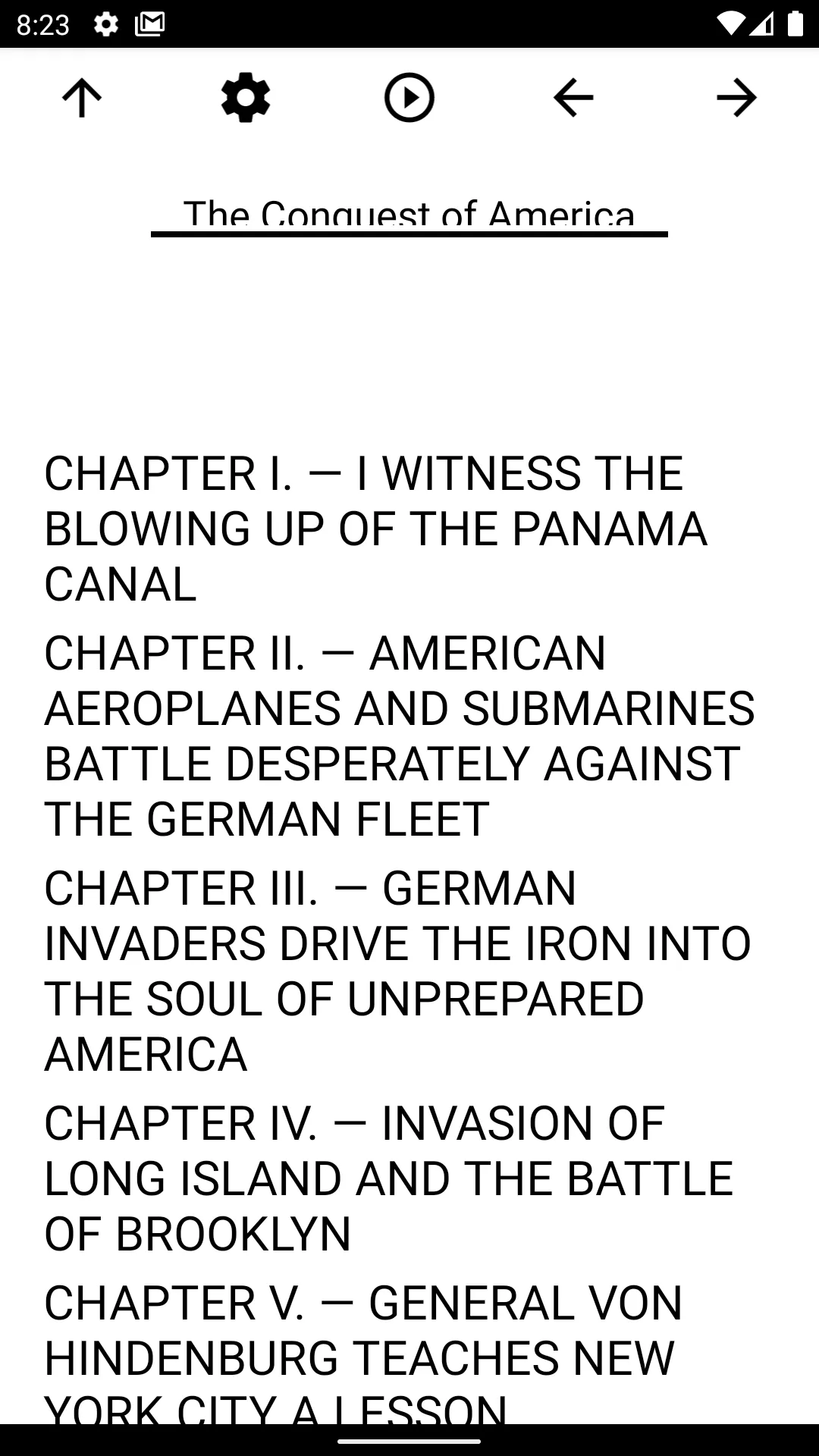 Book, The Conquest of America | Indus Appstore | Screenshot