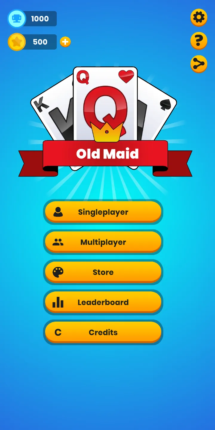 Old Maid - Card Game | Indus Appstore | Screenshot