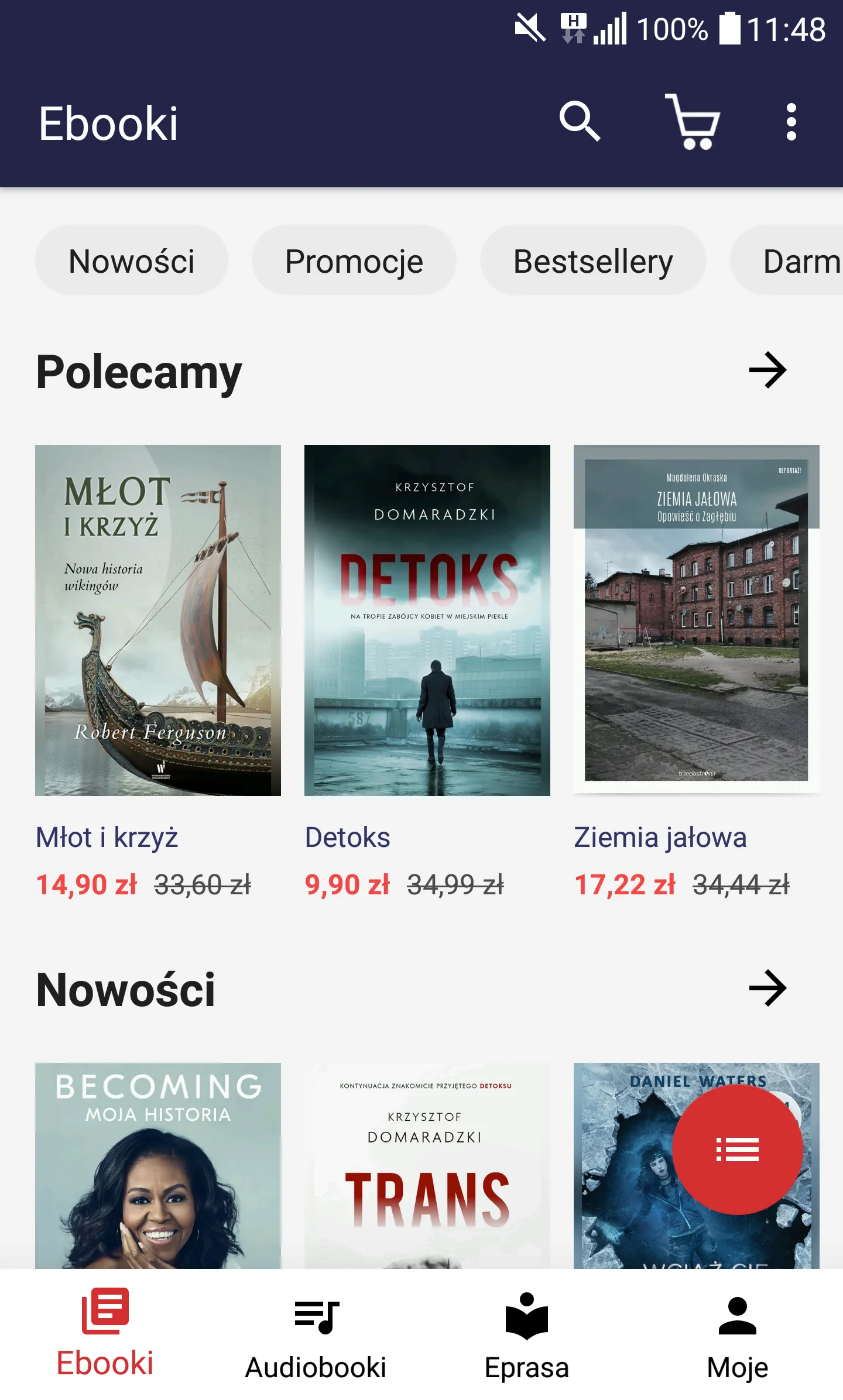 Publio - ebooki, audiobooki | Indus Appstore | Screenshot