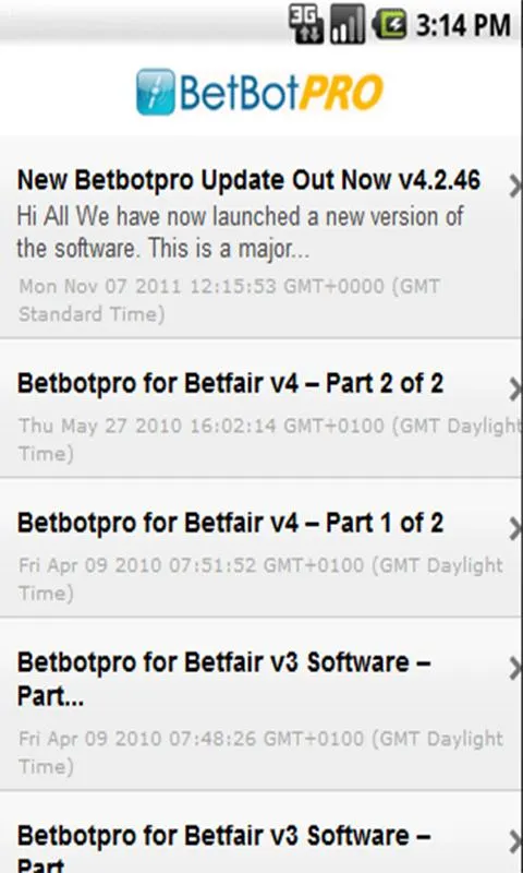 BetBotPRO | Indus Appstore | Screenshot