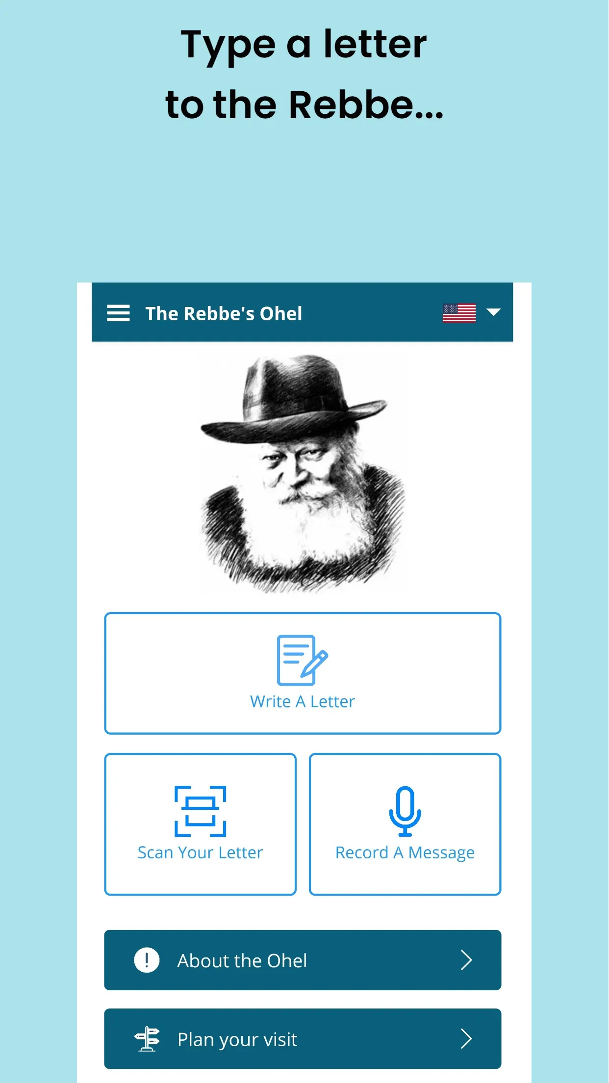 The Rebbe's Ohel | Indus Appstore | Screenshot