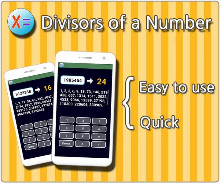 Divisor (GCD/LCM calculator) | Indus Appstore | Screenshot