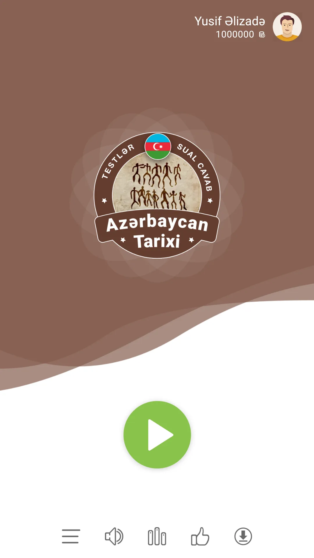 Milyonçu -Azərbaycan Tarixi | Indus Appstore | Screenshot