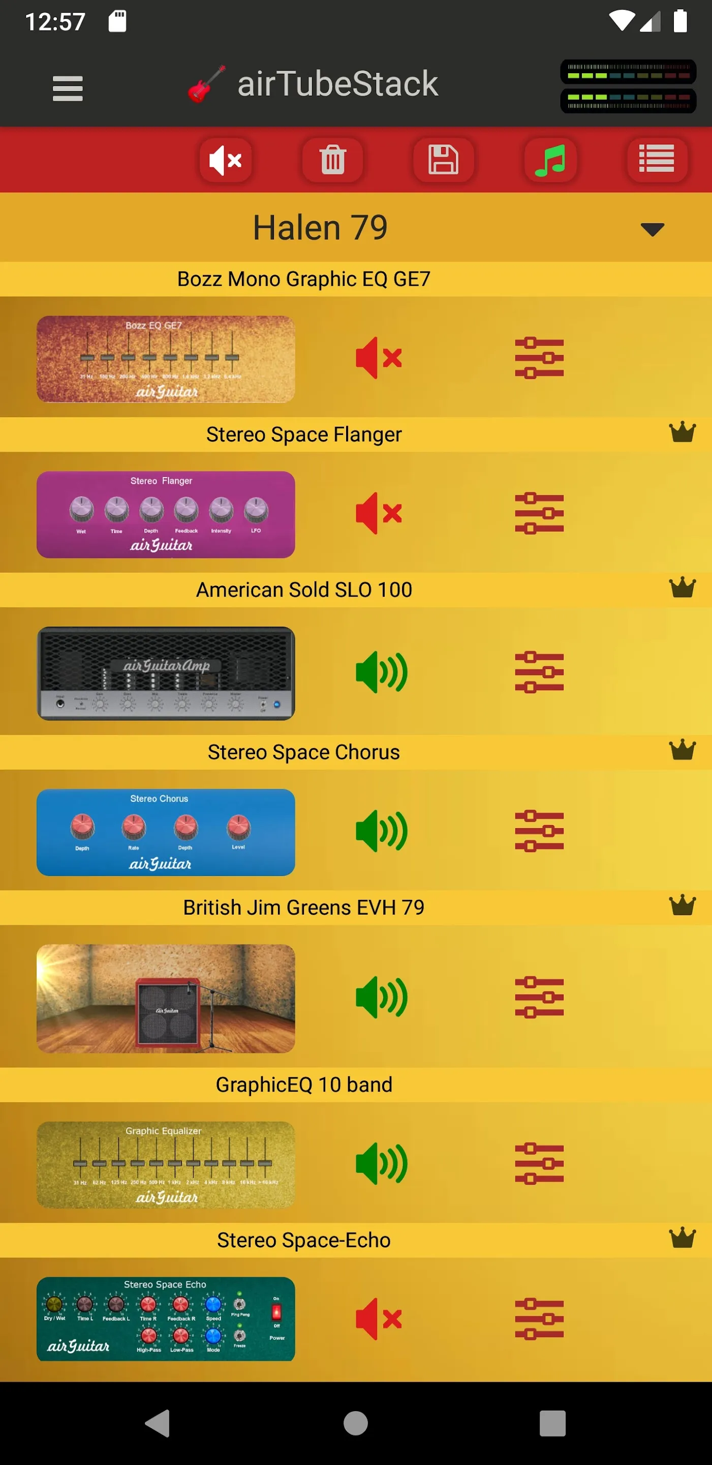 Guitar Amps  Cabinets  Effects | Indus Appstore | Screenshot