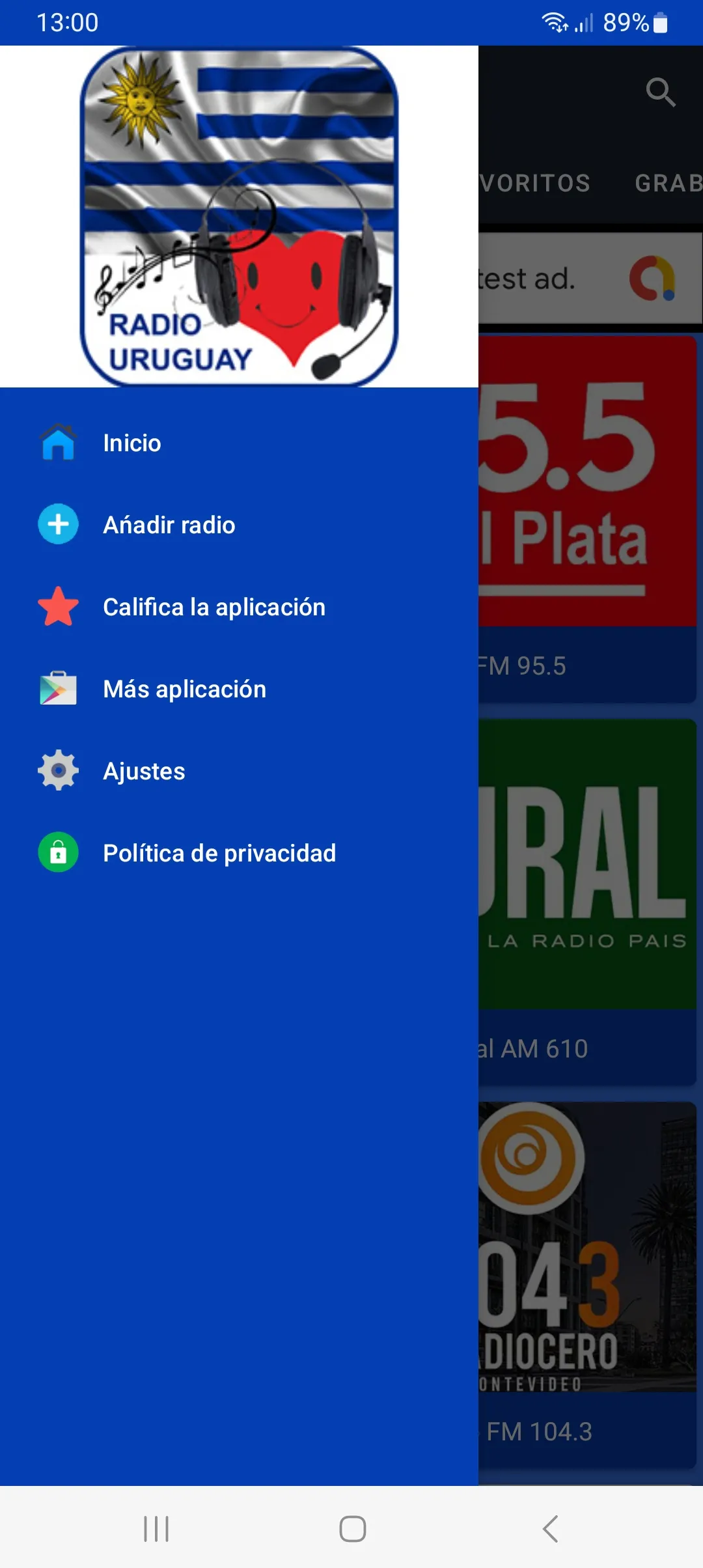 Radio Uruguay | Indus Appstore | Screenshot