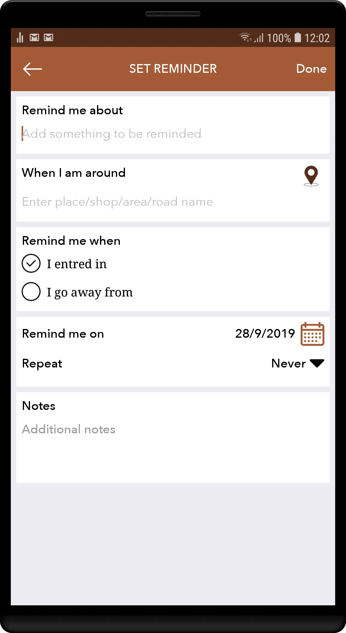 Nearby Tasks - Location Remind | Indus Appstore | Screenshot