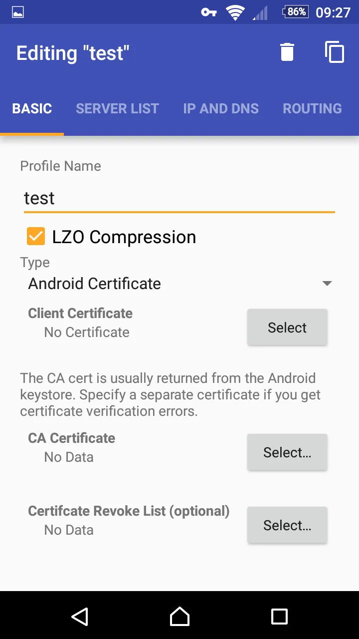 OpenVPN for Android | Indus Appstore | Screenshot