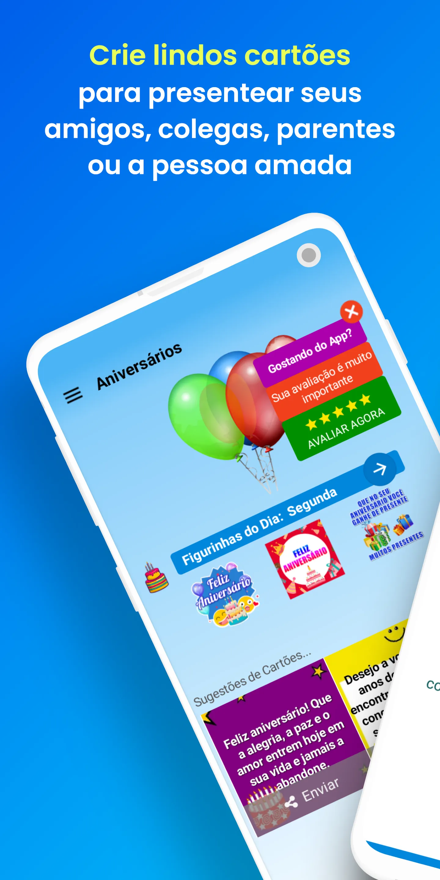 Cartão Mensagem de Aniversário | Indus Appstore | Screenshot