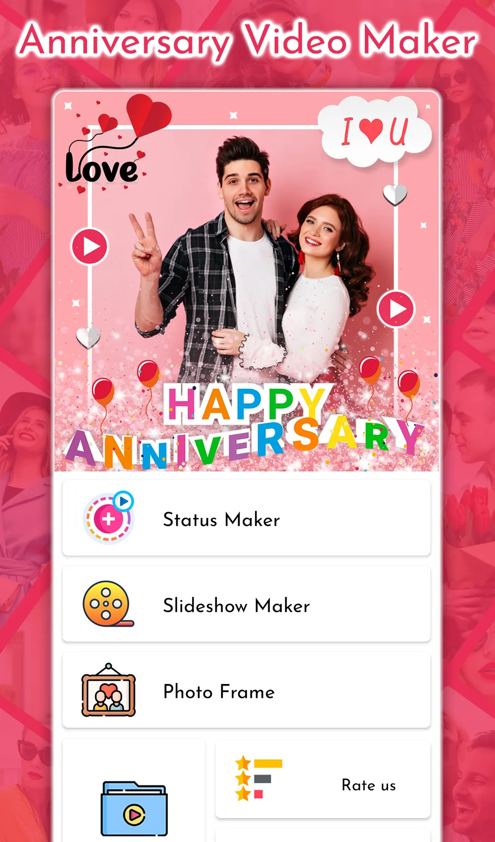 Anniversary Video Maker | Indus Appstore | Screenshot