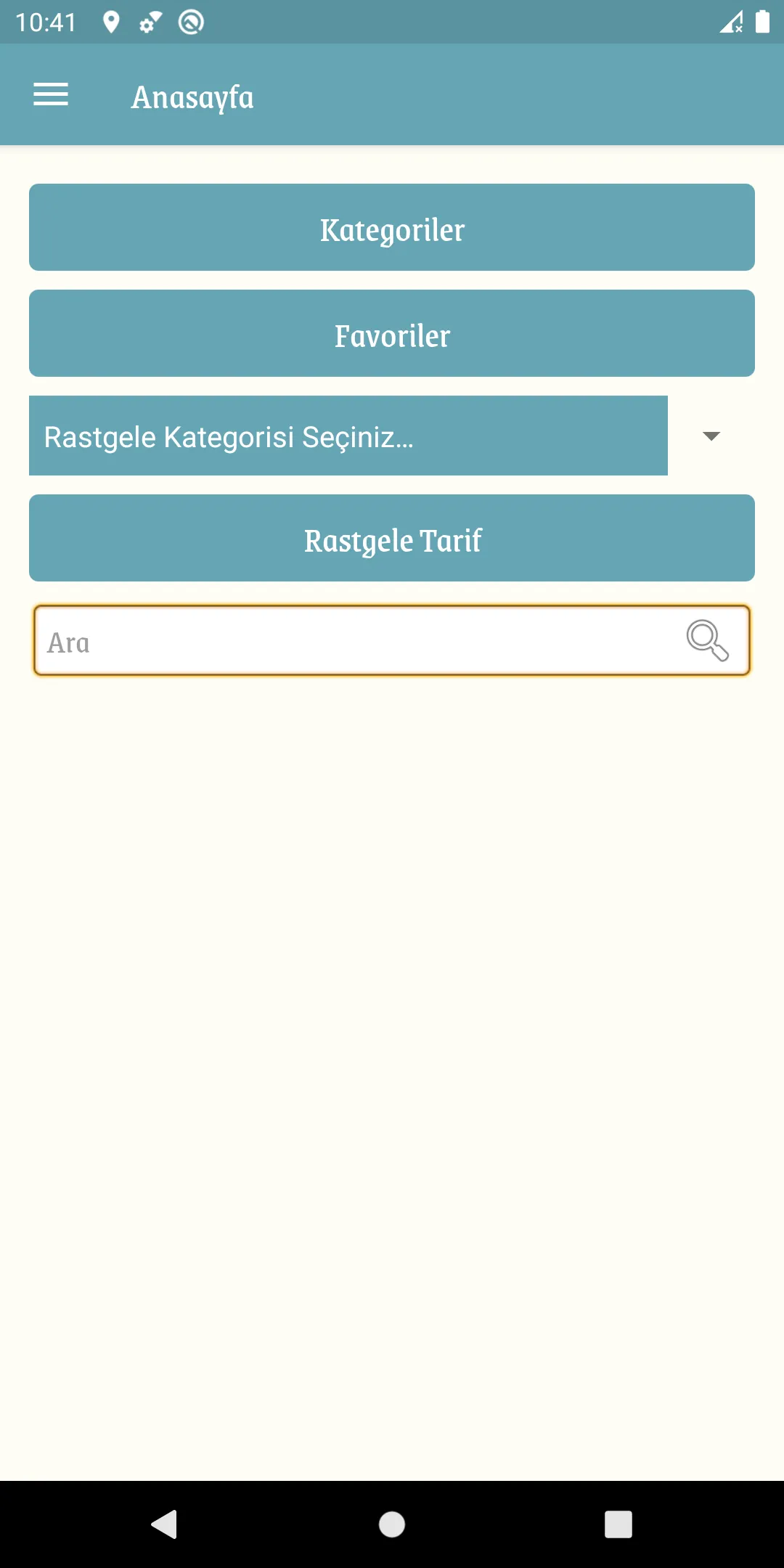 İnternetsiz Yemek Tarifleri | Indus Appstore | Screenshot