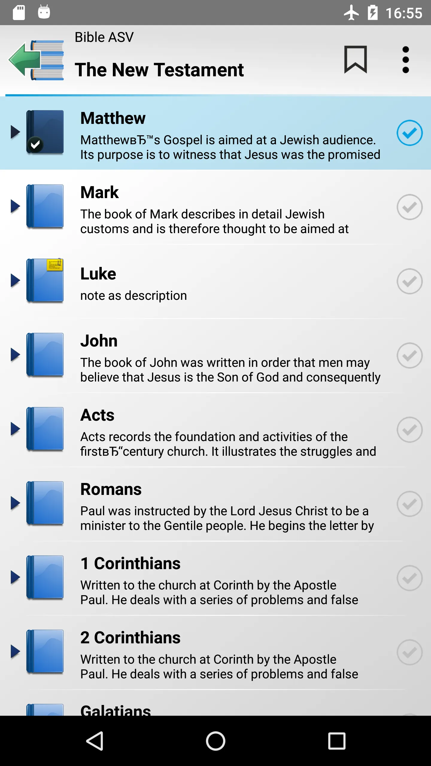 Bible American Standard (ASV) | Indus Appstore | Screenshot