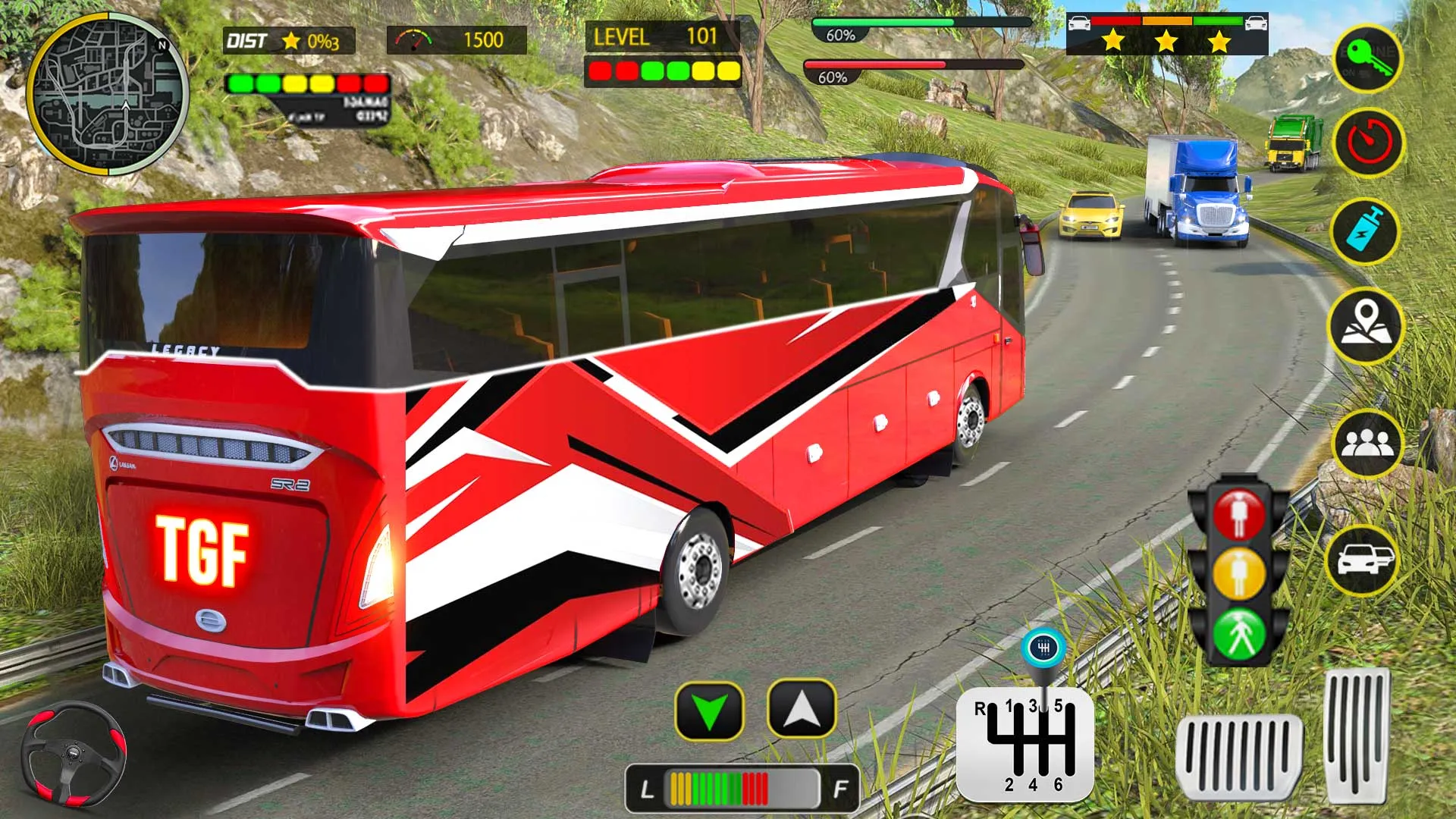 Coach Bus 3D Driving Games | Indus Appstore | Screenshot