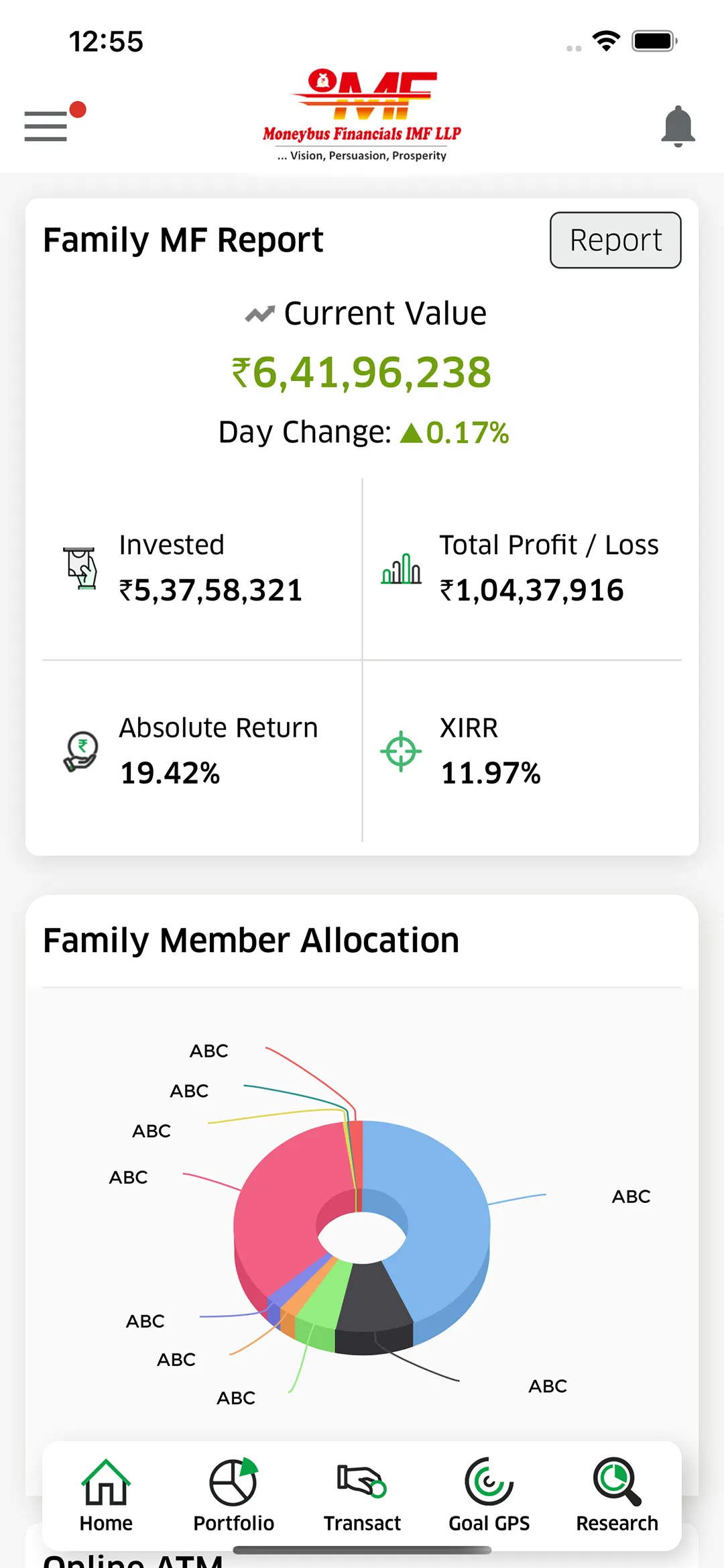 Moneybus Financials | Indus Appstore | Screenshot