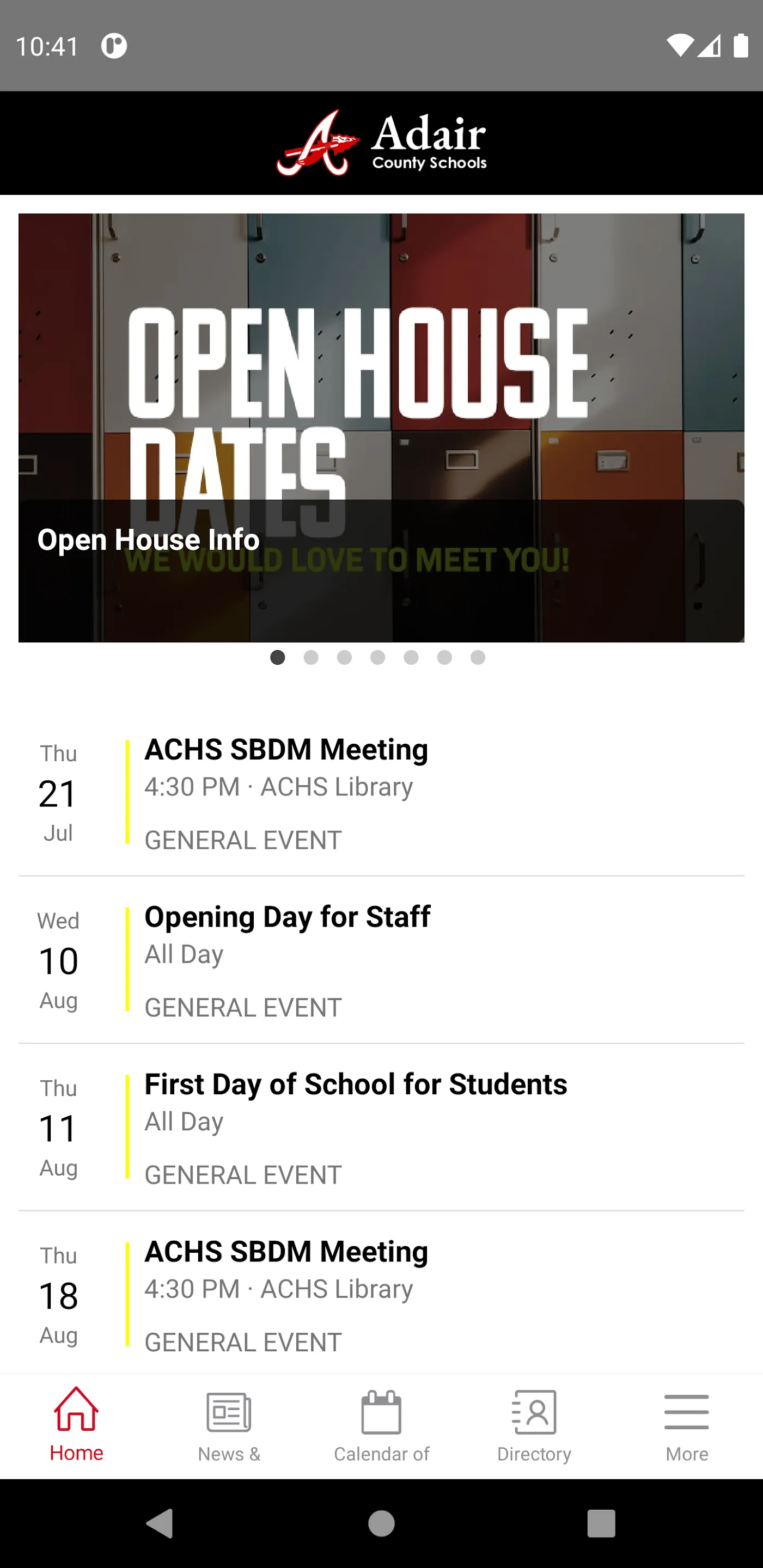 Adair County Schools | Indus Appstore | Screenshot