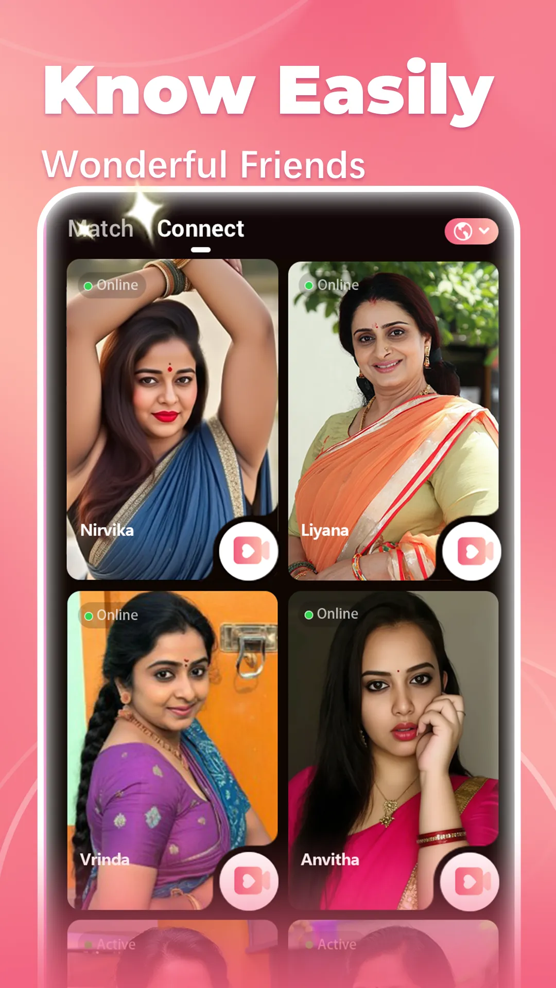 Honies: Sweet Video Chat Call | Indus Appstore | Screenshot