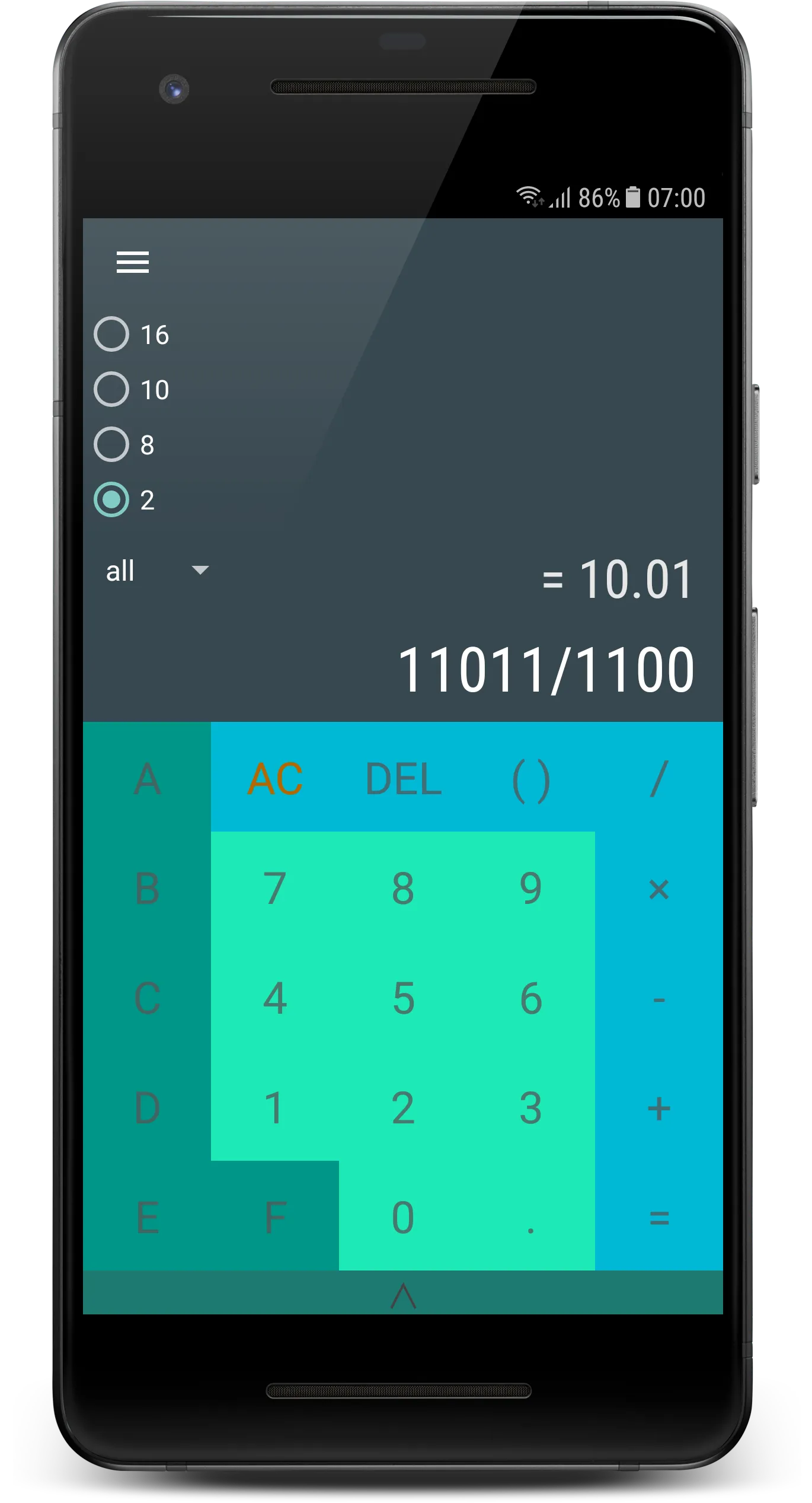 Base Calculator & Converter | Indus Appstore | Screenshot