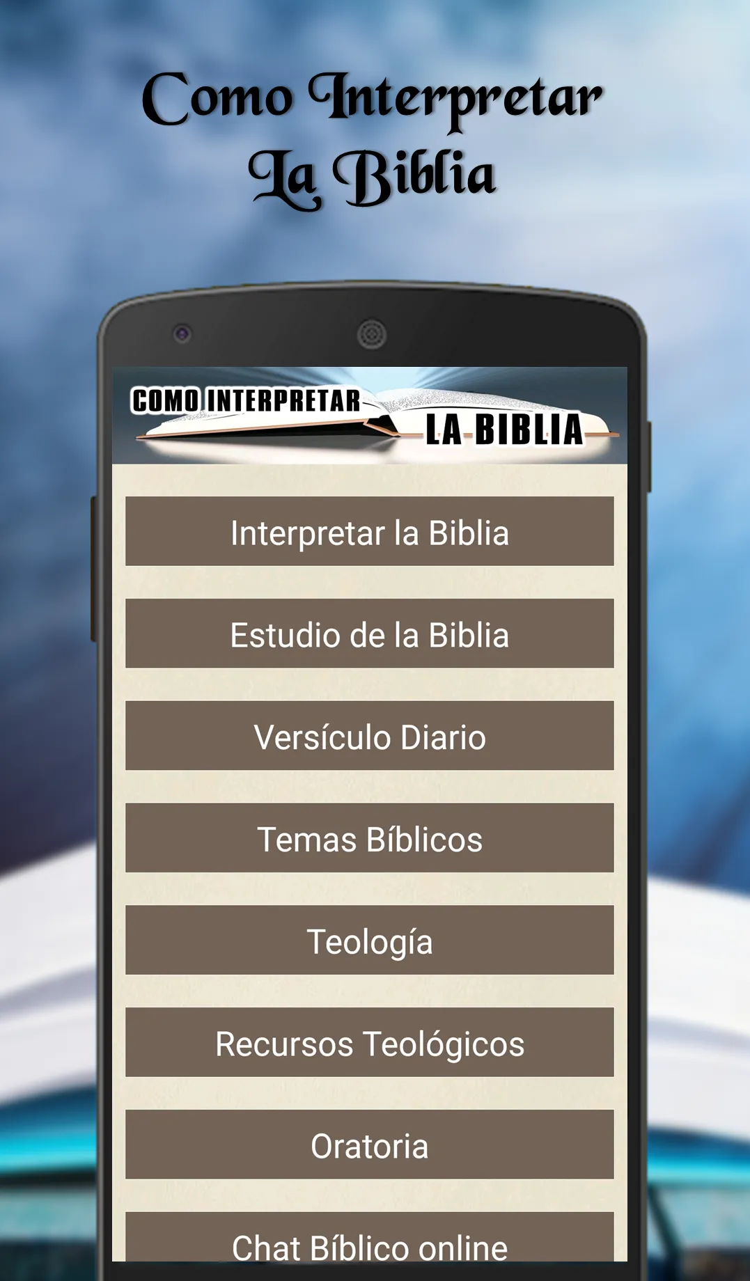 Como interpretar la Biblia | Indus Appstore | Screenshot