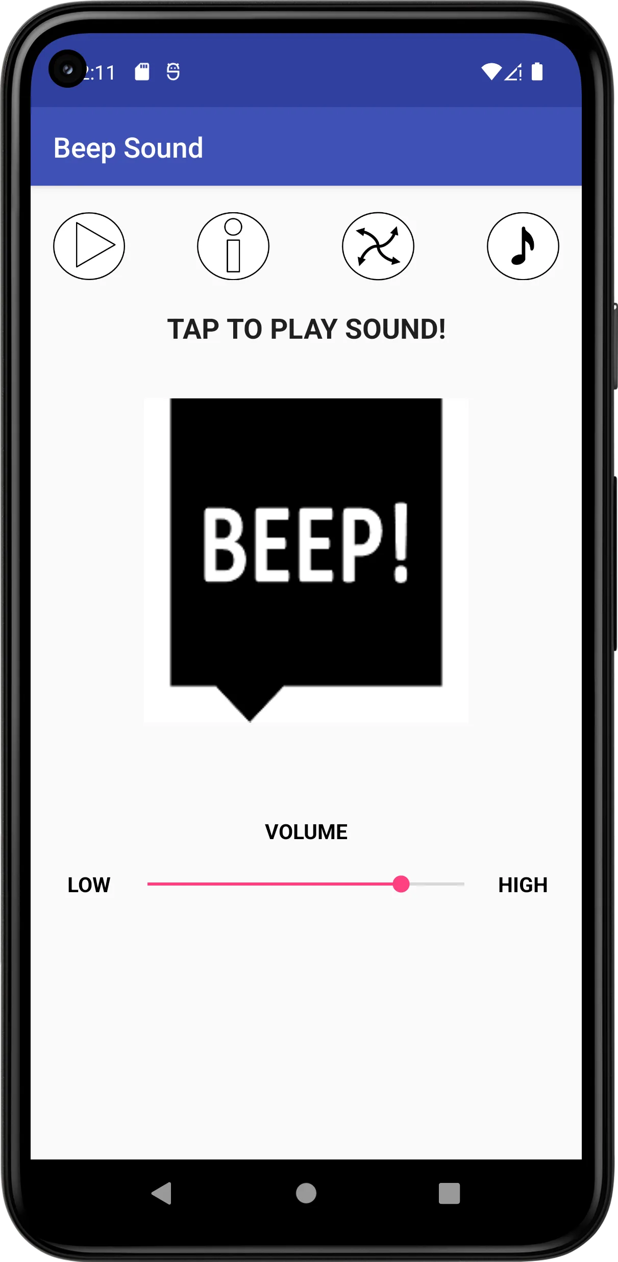 Beep Sound | Indus Appstore | Screenshot