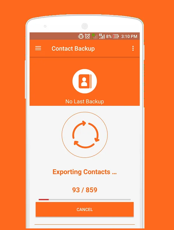 Easy Contact Backup | Indus Appstore | Screenshot