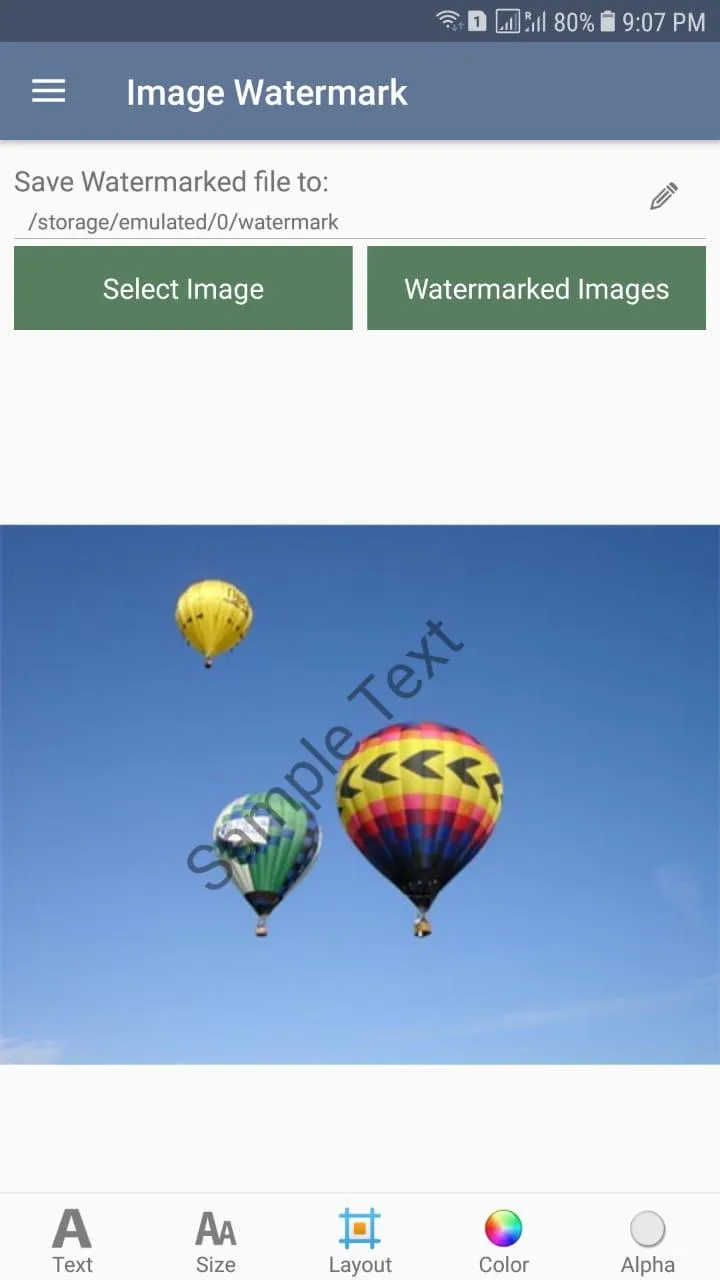 Image Watermark | Indus Appstore | Screenshot