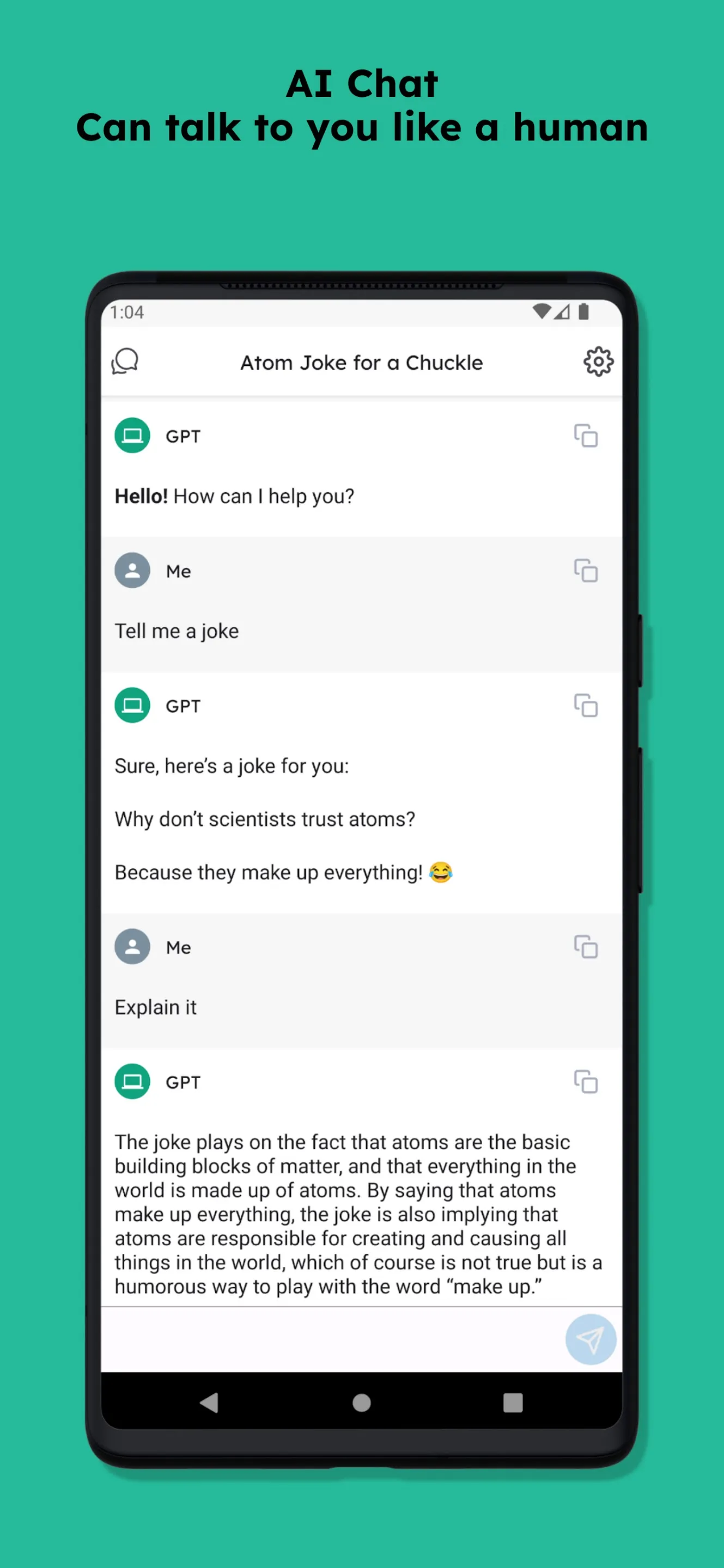 AI Chat - Smart Assistant | Indus Appstore | Screenshot