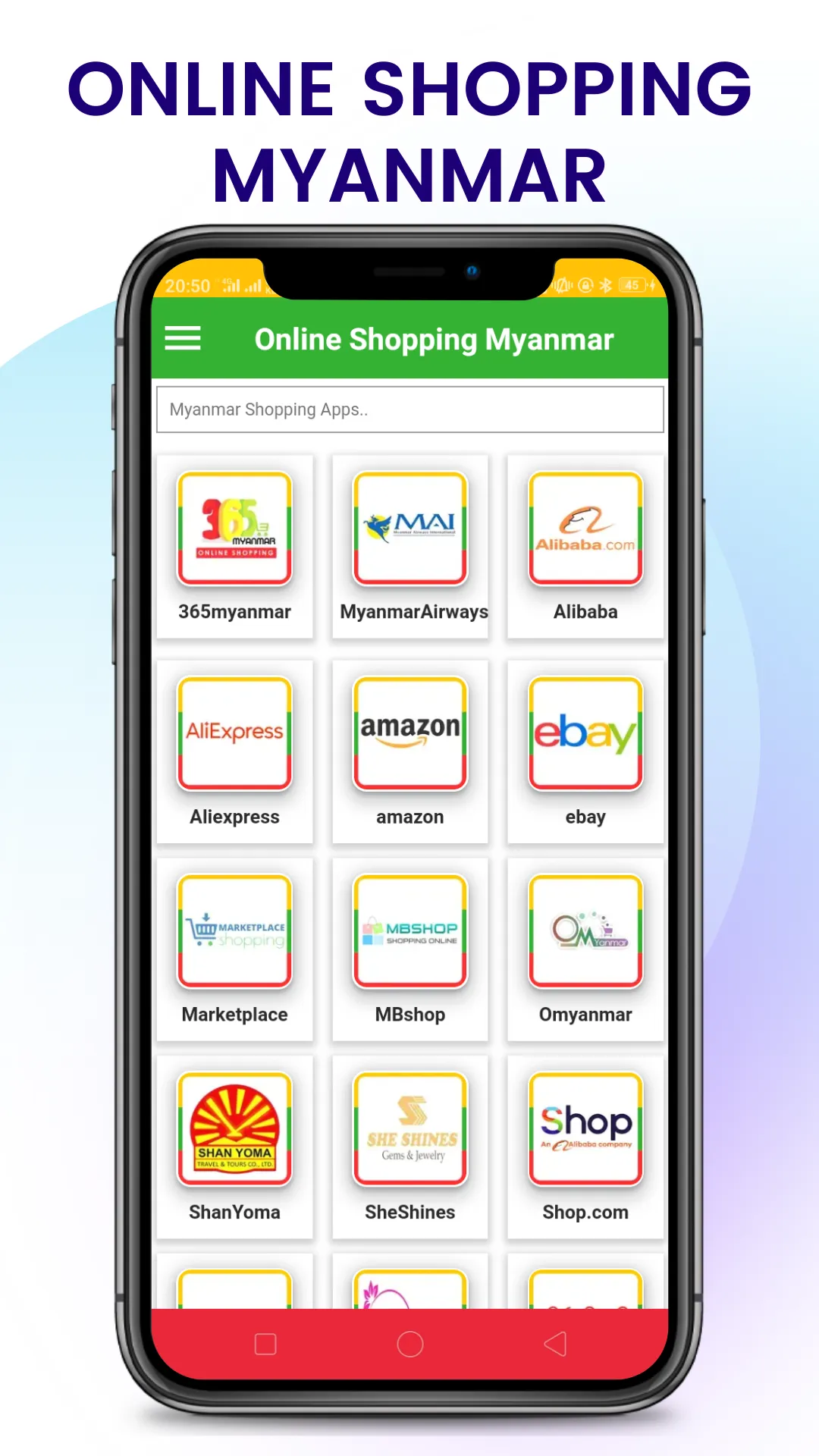 Online Shopping Myanmar | Indus Appstore | Screenshot