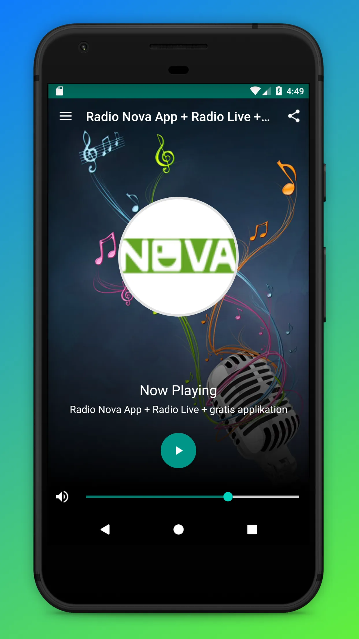 Nova FM Radio Danmark App DK | Indus Appstore | Screenshot