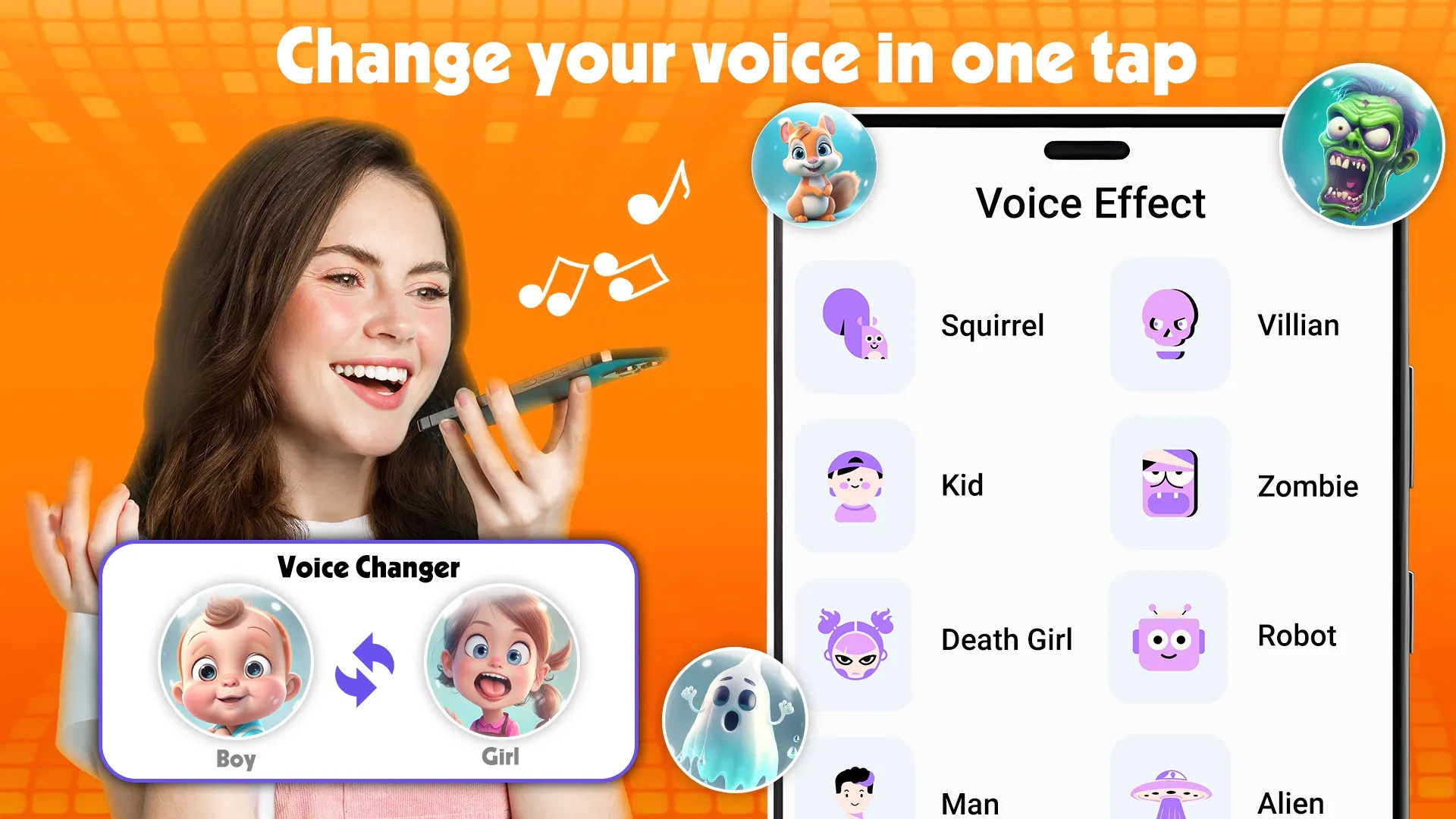 Voice Changer: Sound Effects | Indus Appstore | Screenshot