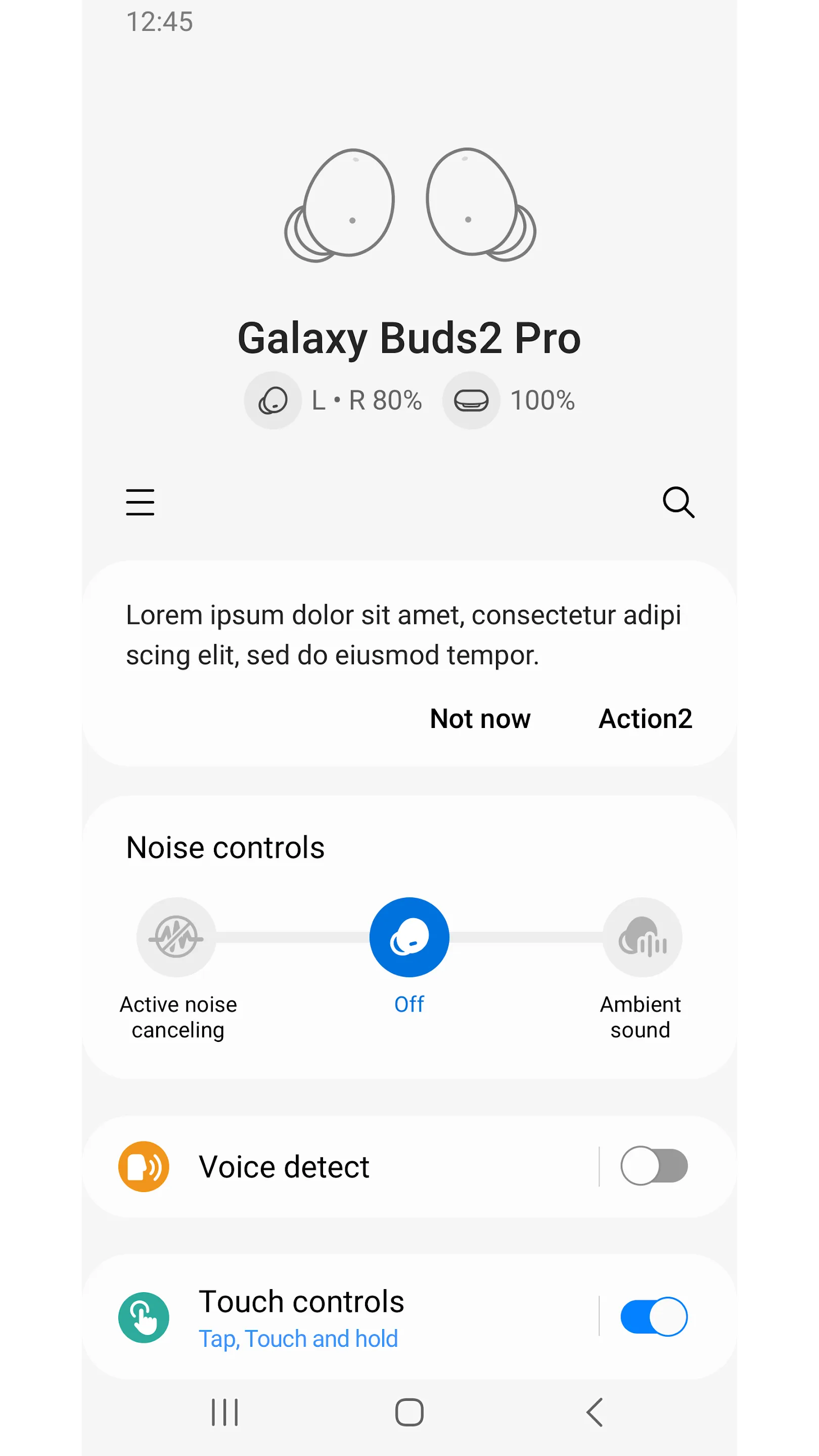 Galaxy Buds2 Pro Manager | Indus Appstore | Screenshot