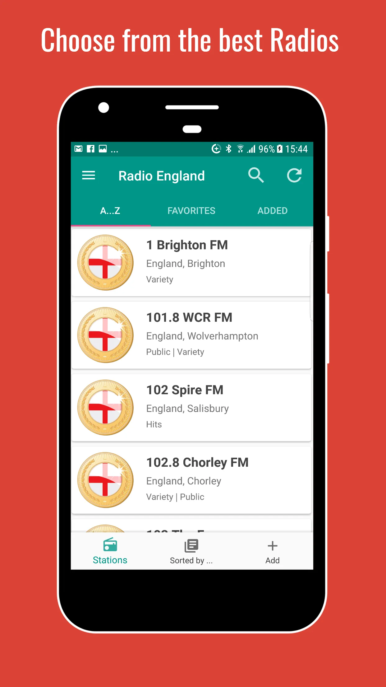 󠁧󠁢󠁥󠁮󠁧󠁿Radio England | Indus Appstore | Screenshot