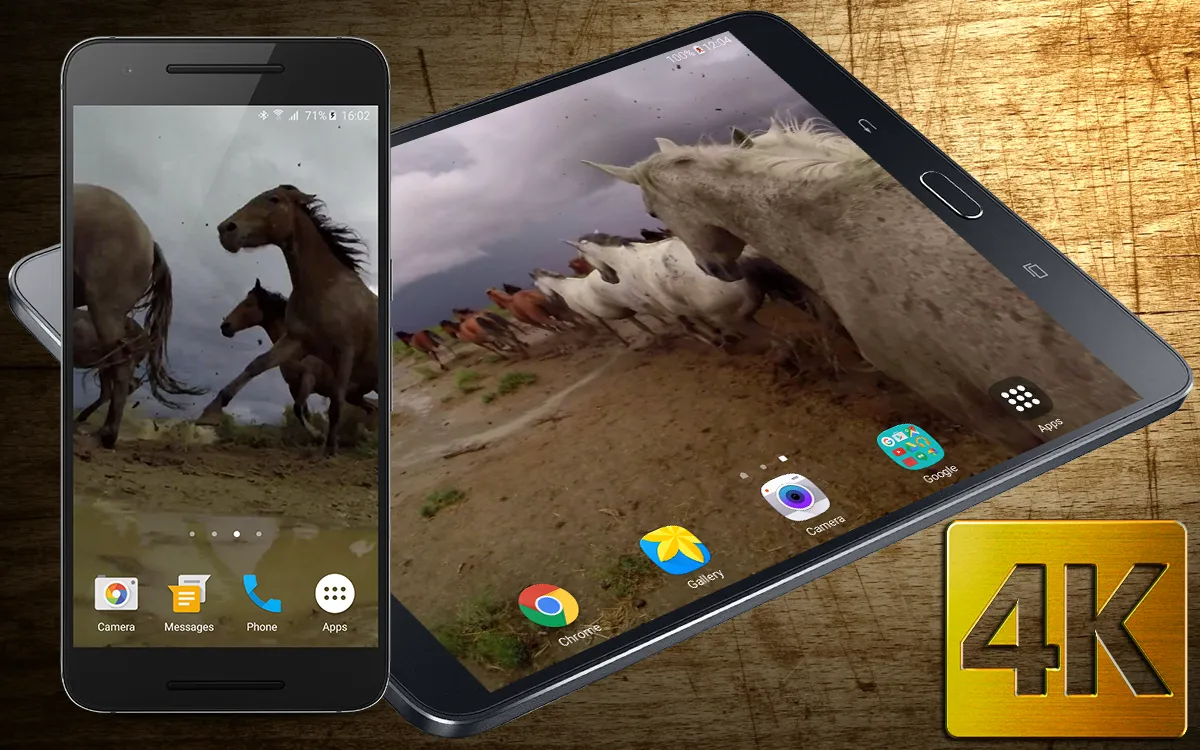 Wild Horses Live Wallpaper | Indus Appstore | Screenshot