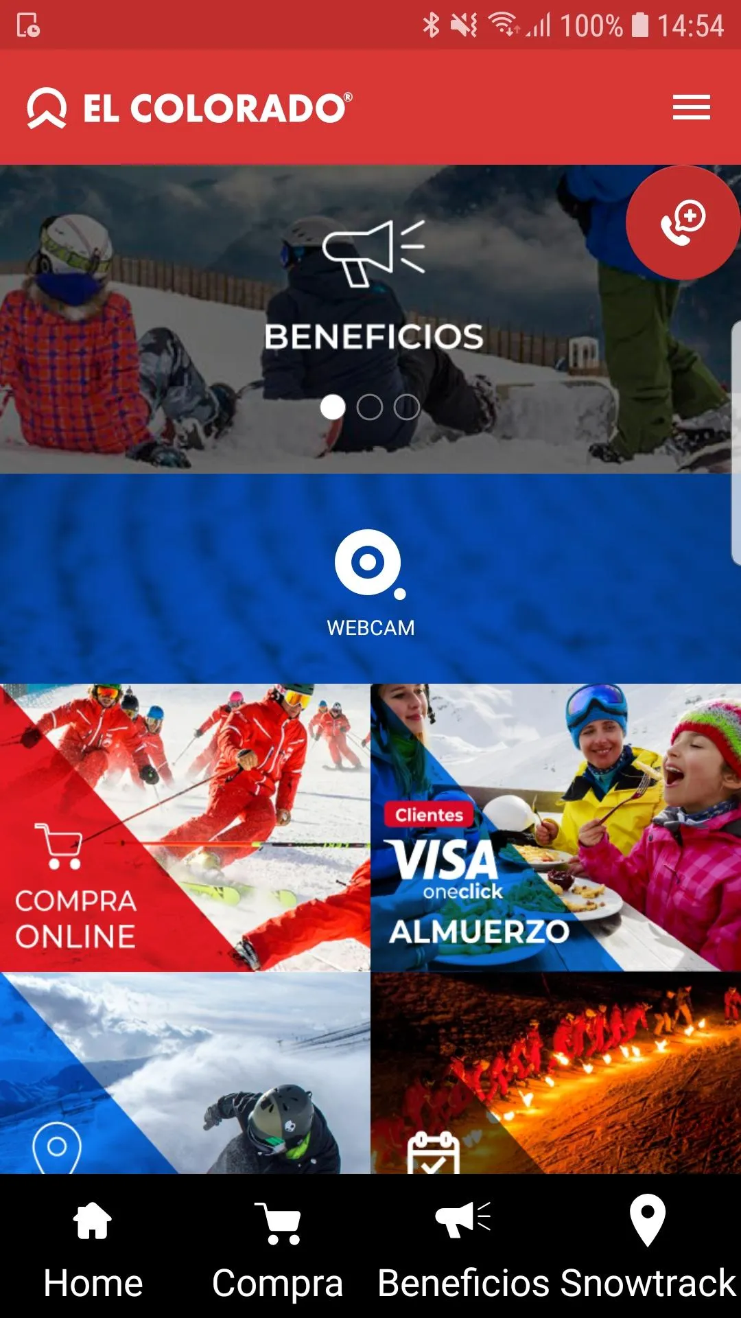 El Colorado Centro de ski. Chi | Indus Appstore | Screenshot