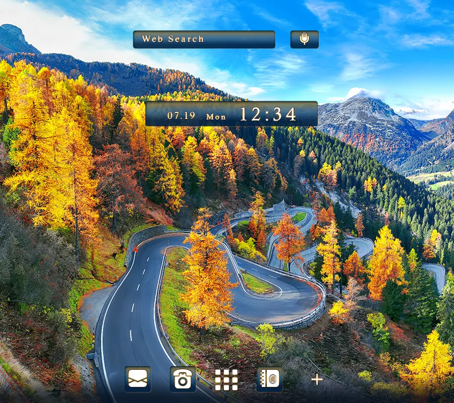 Autumn Mountain Pass Theme | Indus Appstore | Screenshot