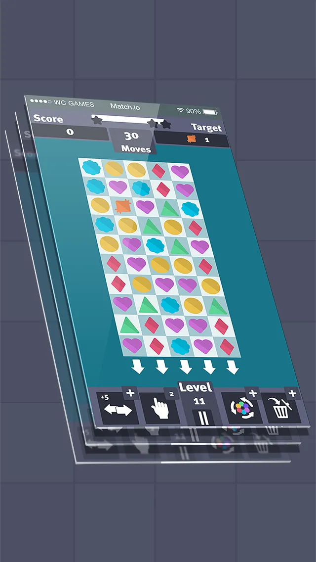 Match 3 - Move It | Indus Appstore | Screenshot