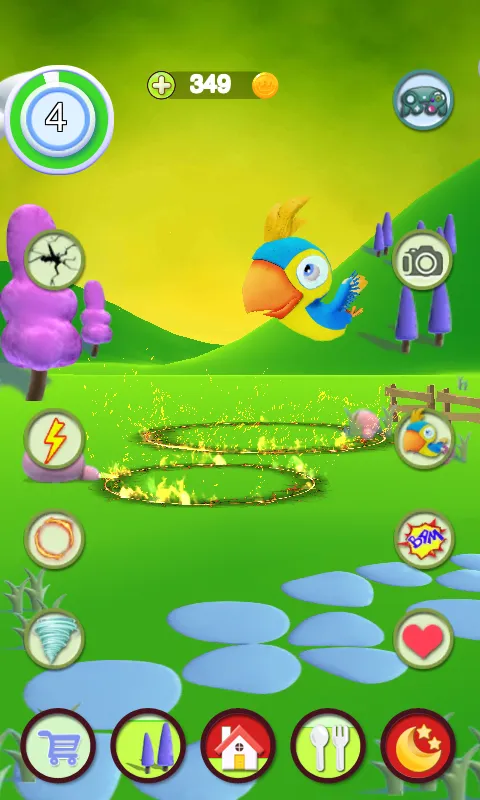 Talking Parrot | Indus Appstore | Screenshot