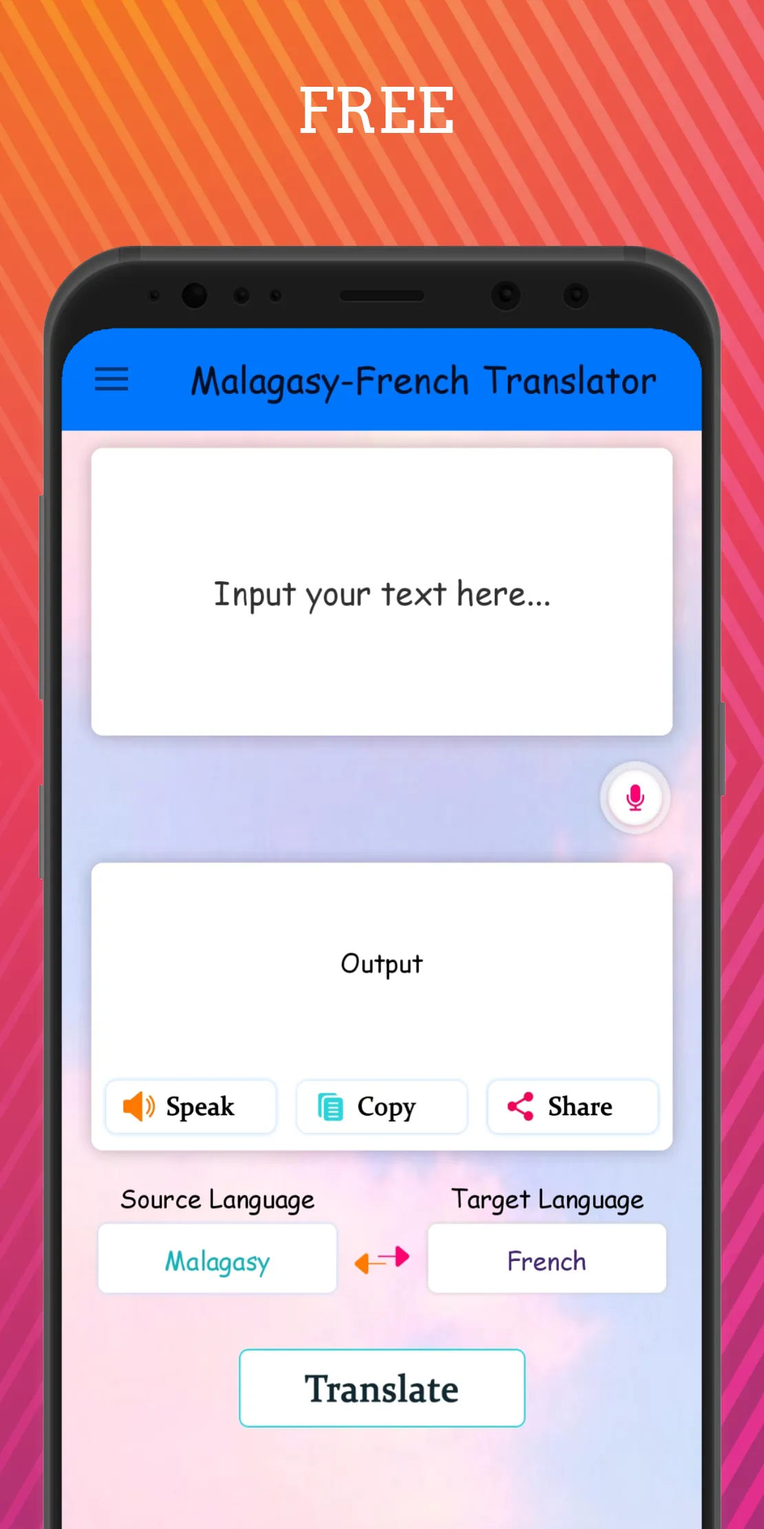 Malagasy - French Translator | Indus Appstore | Screenshot