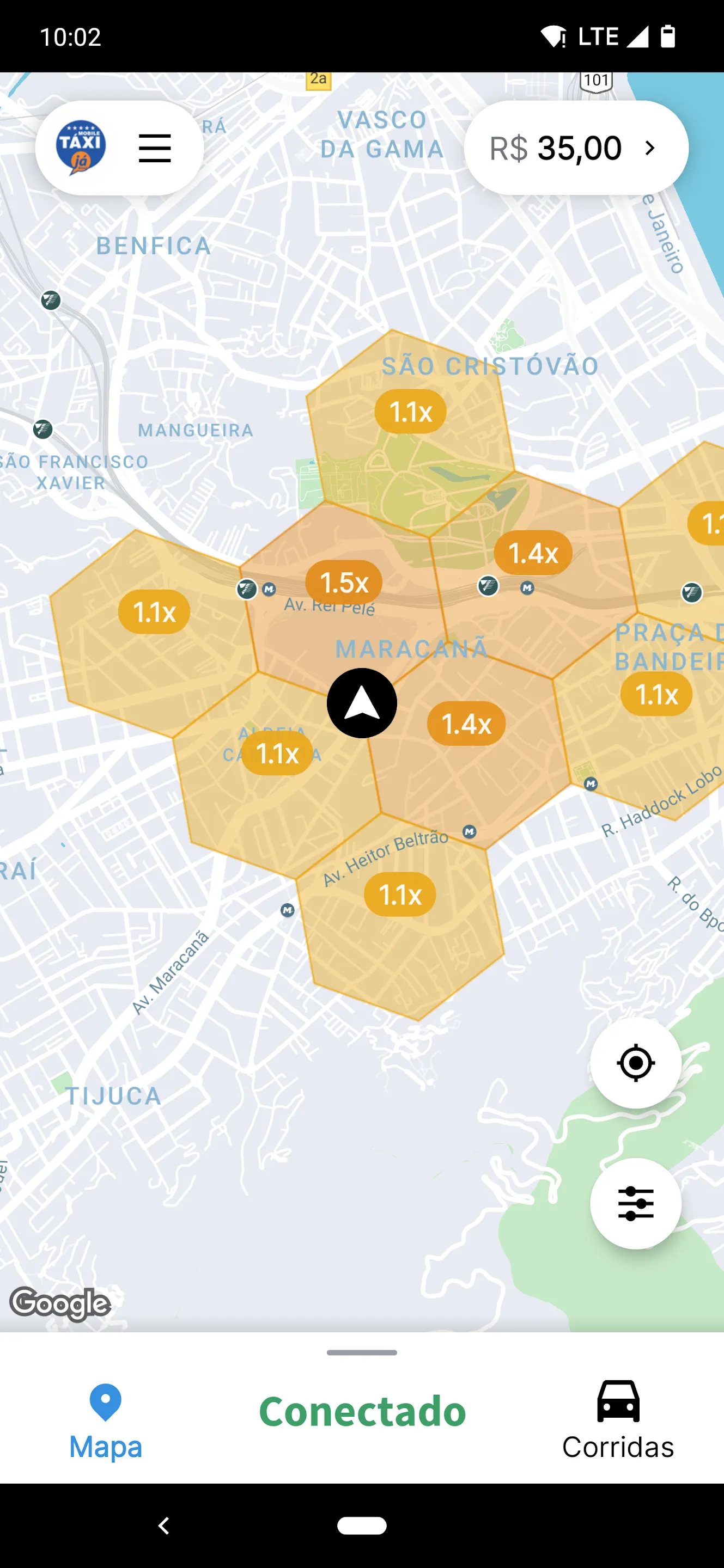 MobileTáxiJá - Motorista | Indus Appstore | Screenshot