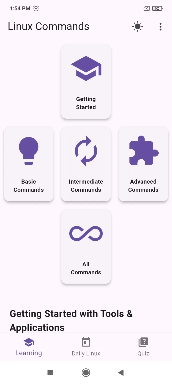 Linux Commands | Indus Appstore | Screenshot