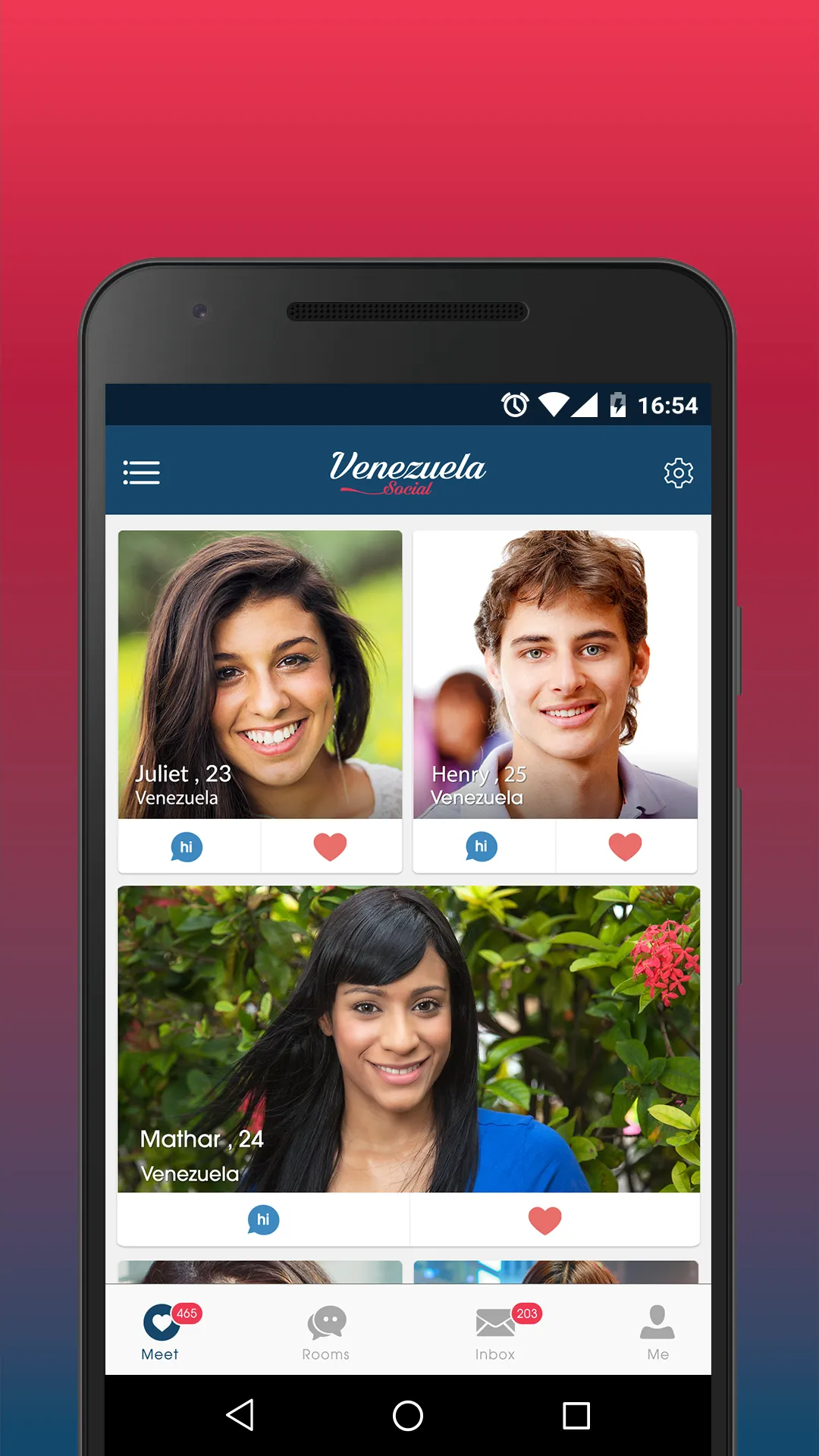 Venezuela Dating Connect Chat | Indus Appstore | Screenshot