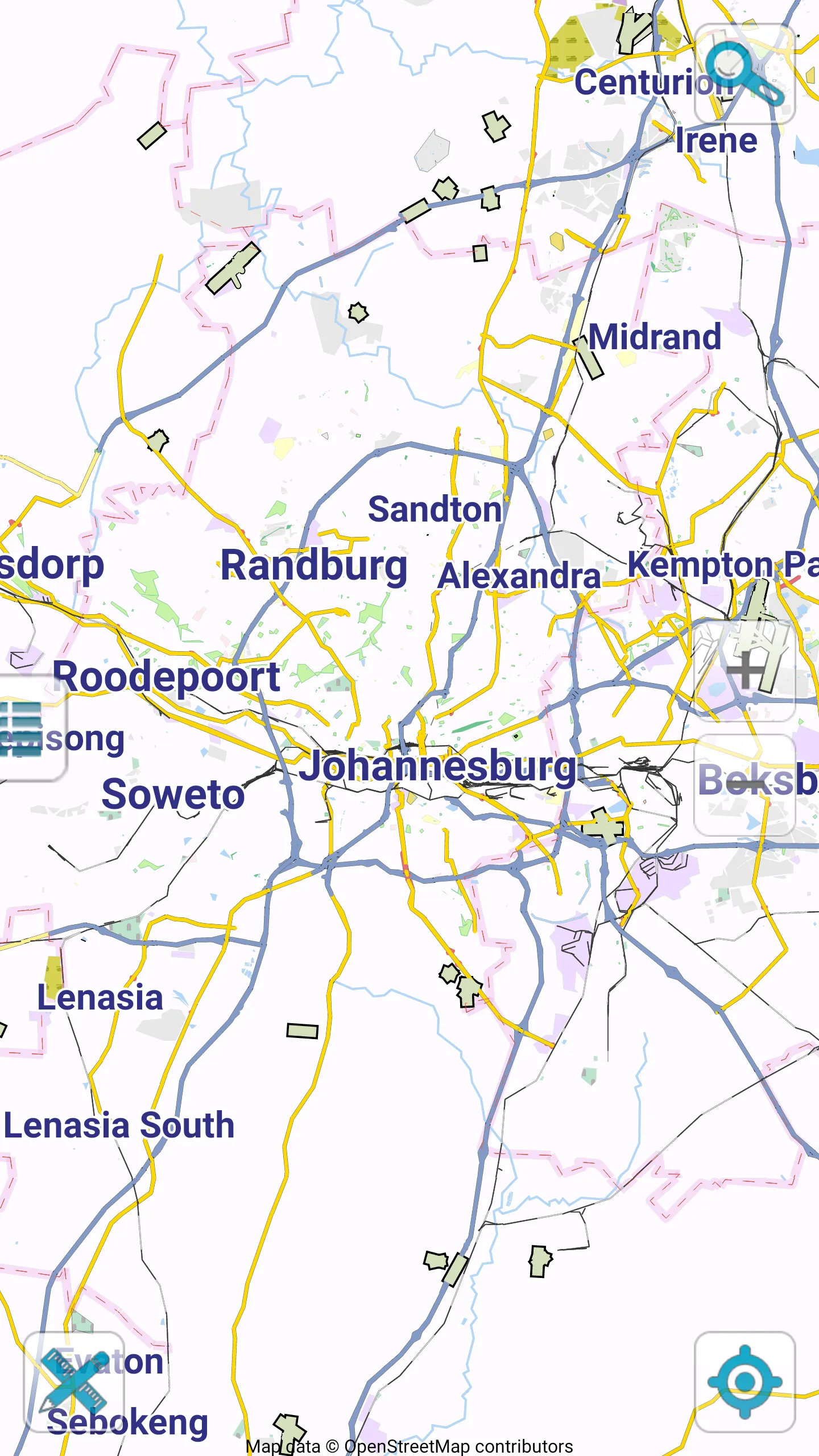 Map of South Africa offline | Indus Appstore | Screenshot