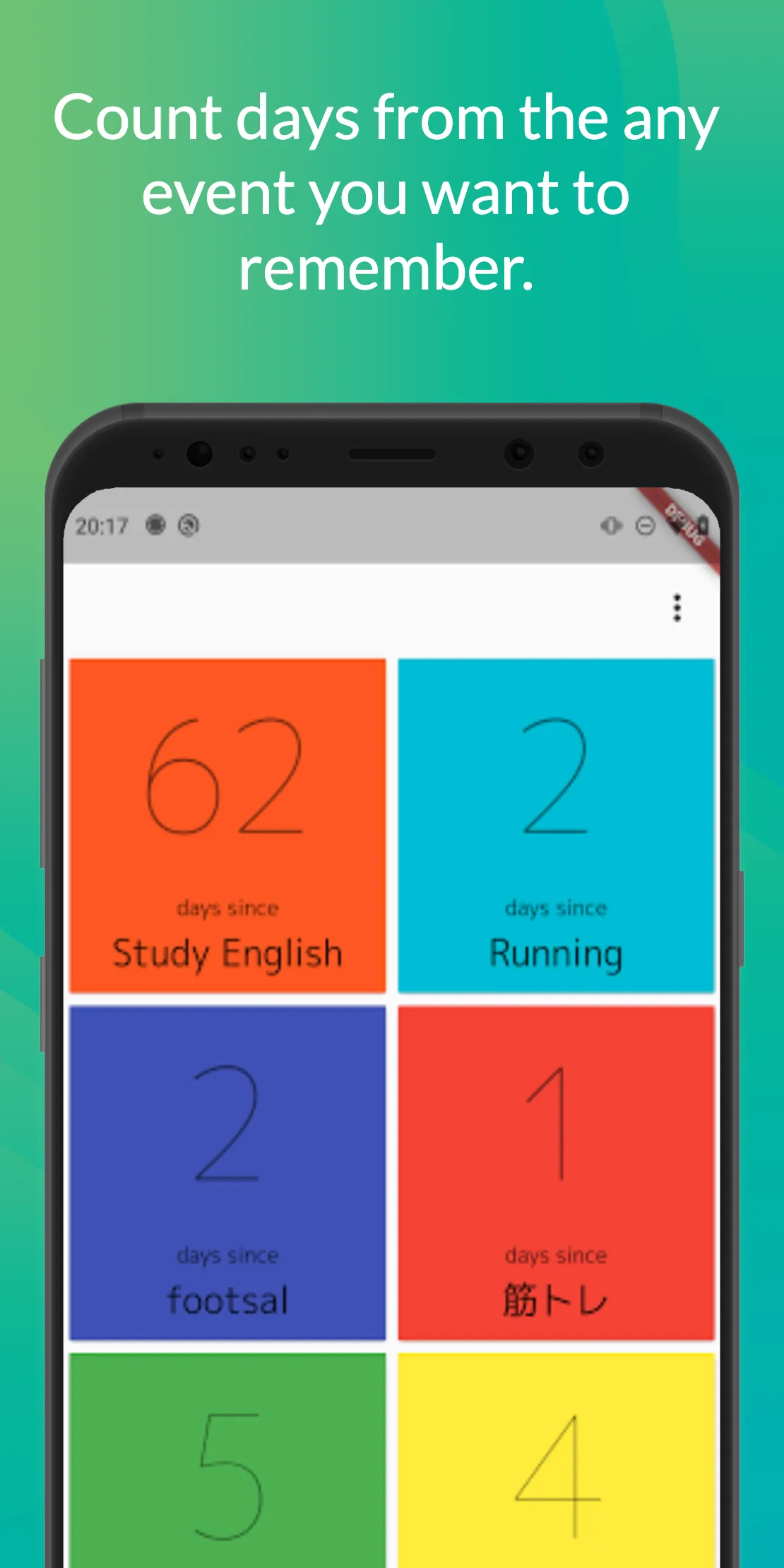 Days Since - days counting app | Indus Appstore | Screenshot