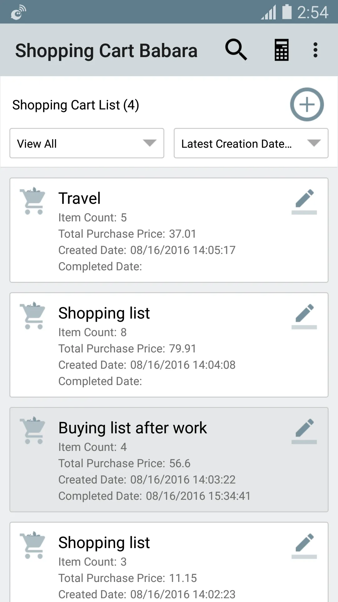 Shopping Cart Babara | Indus Appstore | Screenshot