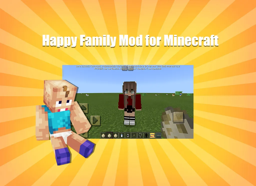 Happy Family Mod for Minecraft | Indus Appstore | Screenshot