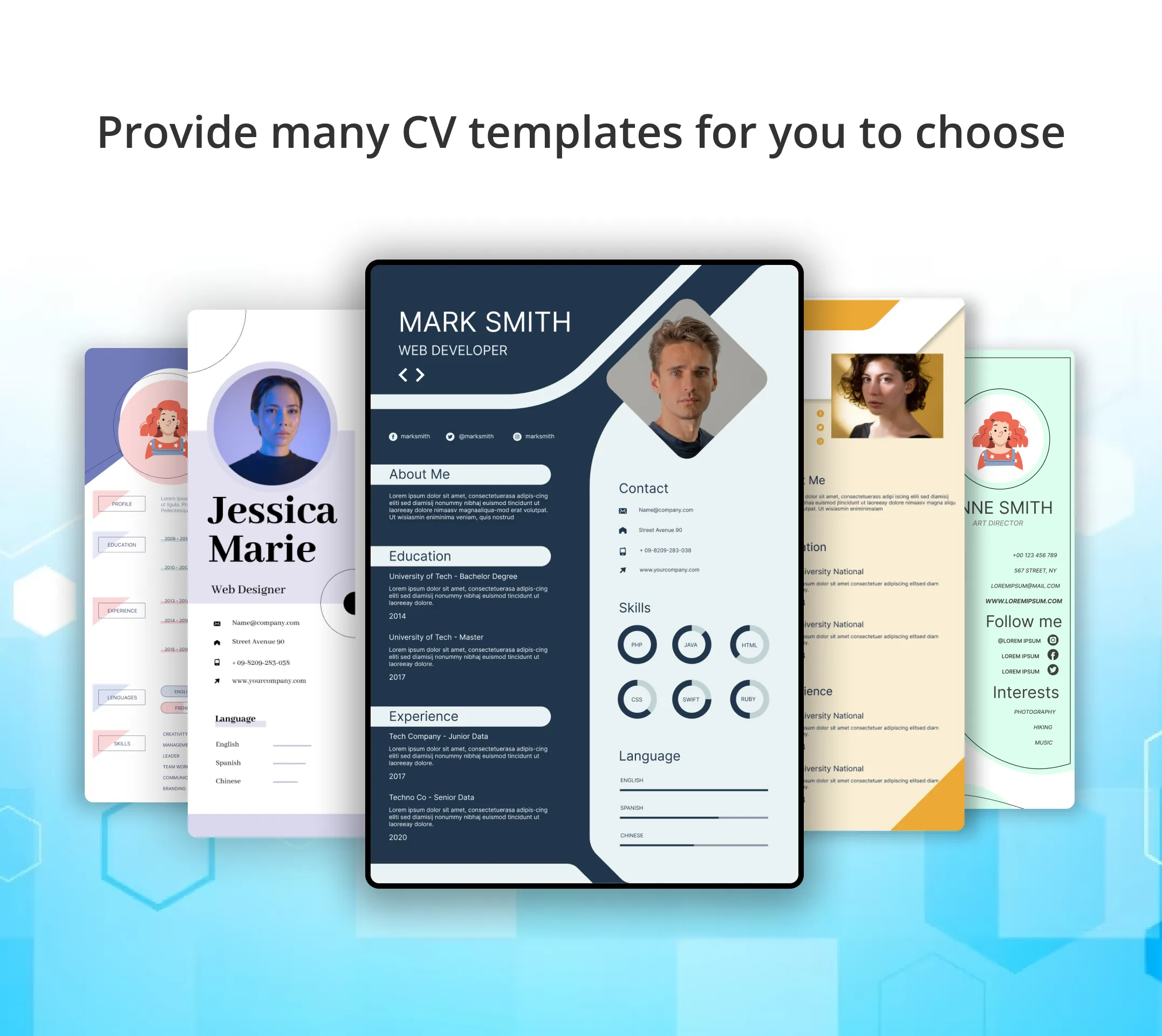 Resume Builder, CV Maker - PDF | Indus Appstore | Screenshot