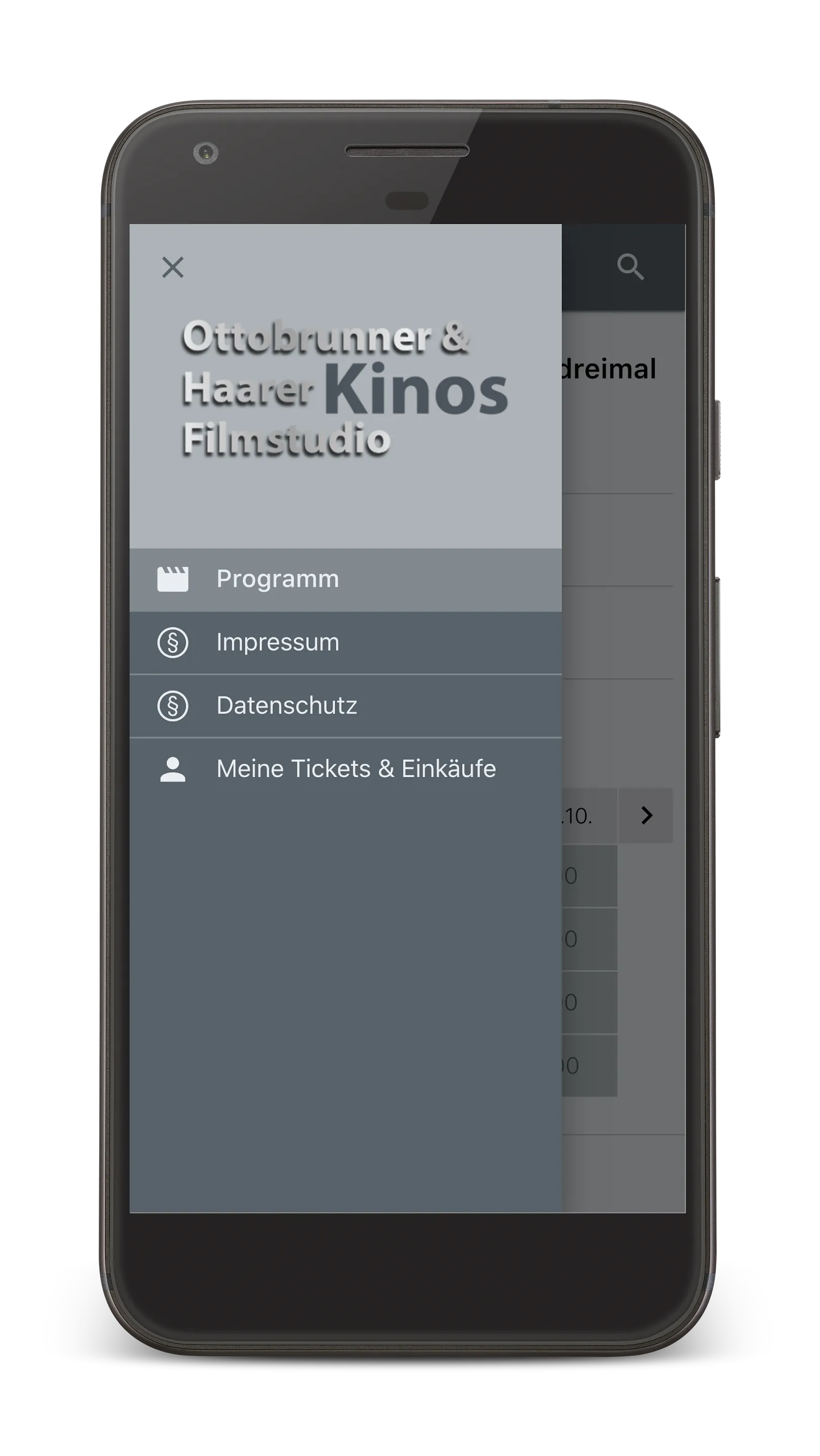 Ottobrunner & Haarer Kinos | Indus Appstore | Screenshot