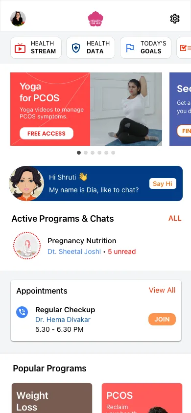 Health for Her | Indus Appstore | Screenshot