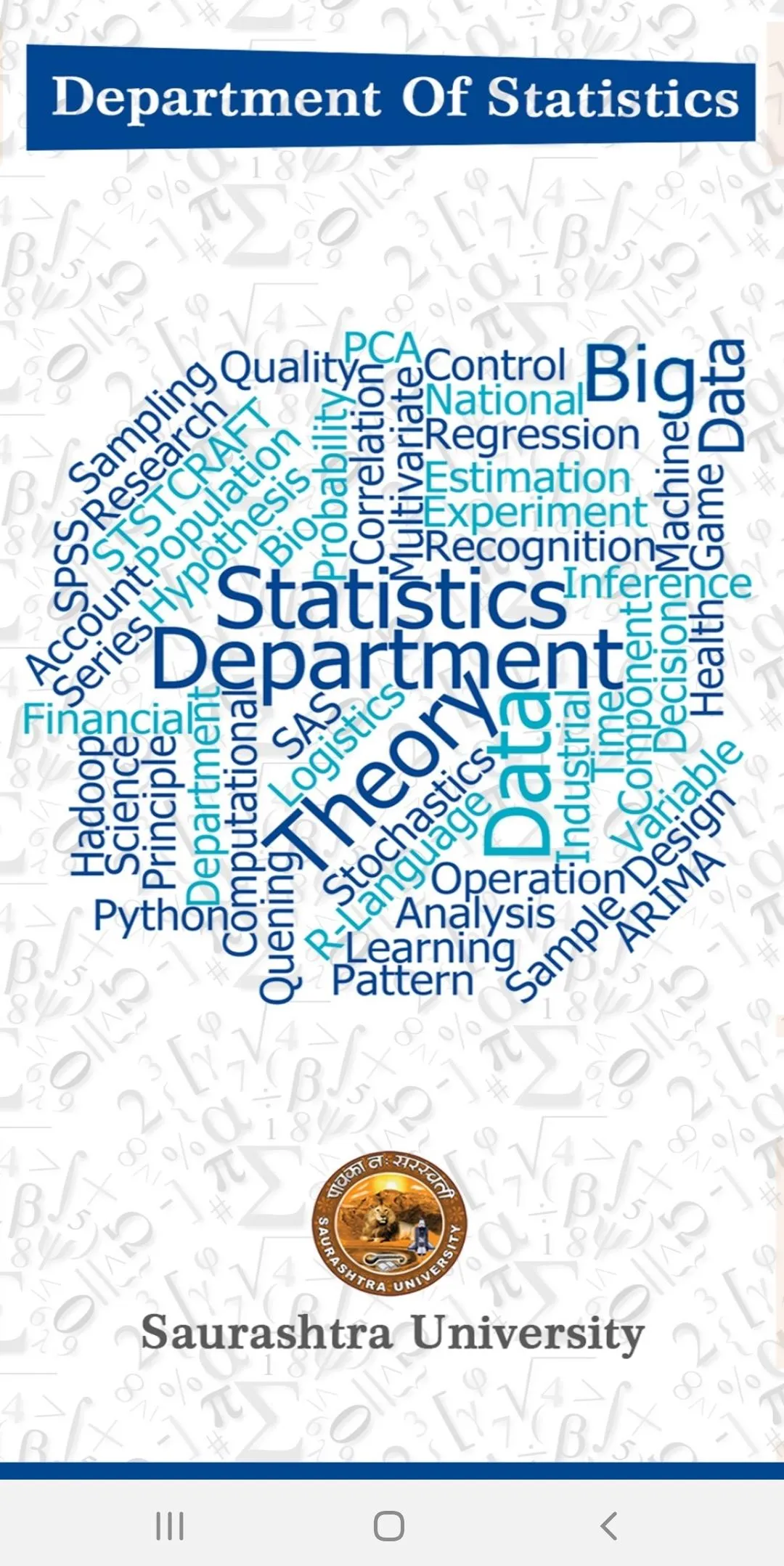 Department Of Statistics | Indus Appstore | Screenshot