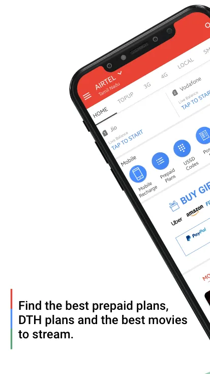 Recharge Plans, DTH, Cashback | Indus Appstore | Screenshot