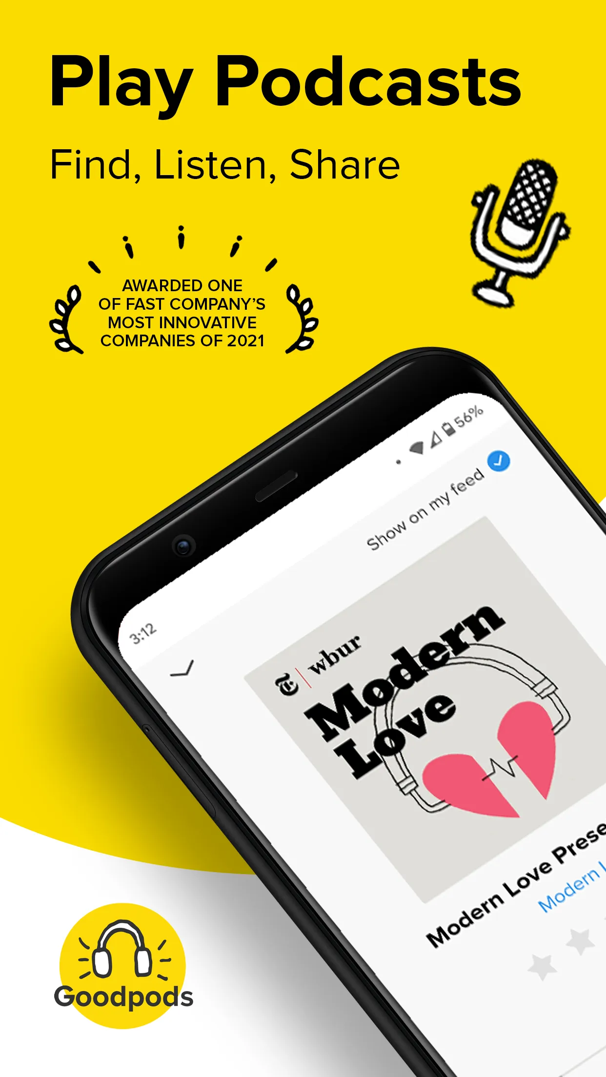 Goodpods - Podcast Player | Indus Appstore | Screenshot