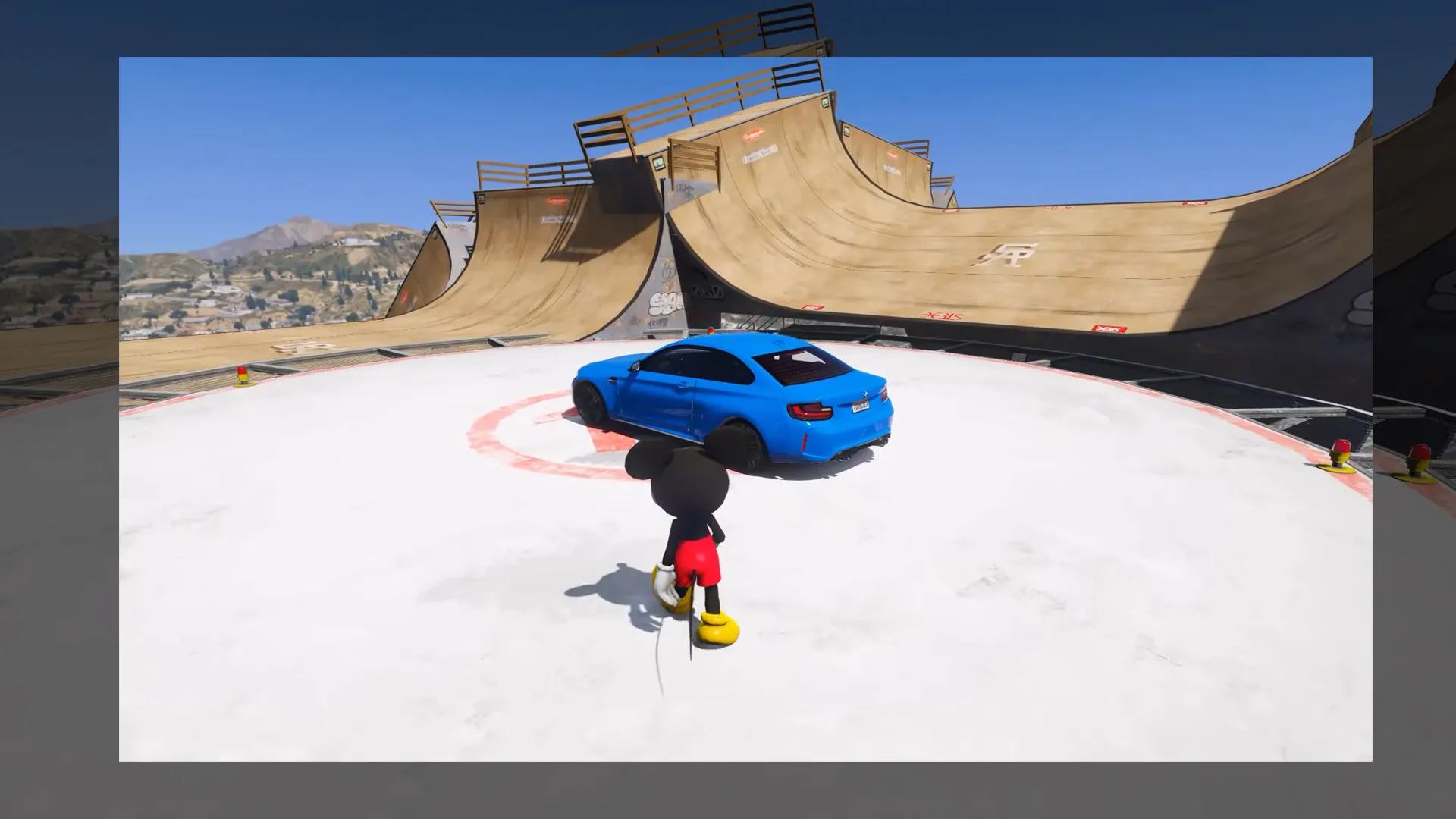 Mickey Race Mega Ramp Car | Indus Appstore | Screenshot